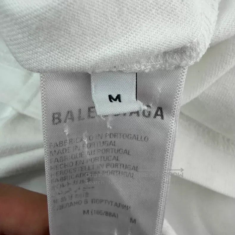 Balenciaga Balenciaga White Letter Shirt Size US M / EU 48-50 / 2 - 4 Thumbnail