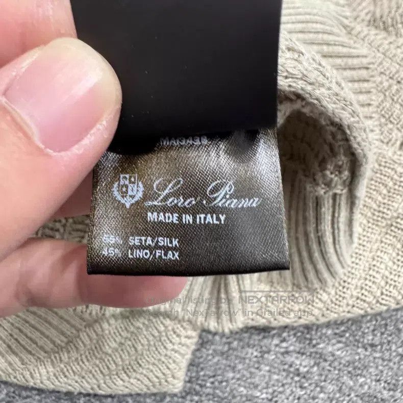 Loro Piana Loro Piana Silk and Linen Blended Knit Top Size US L / EU 52-54 / 3 - 5 Thumbnail