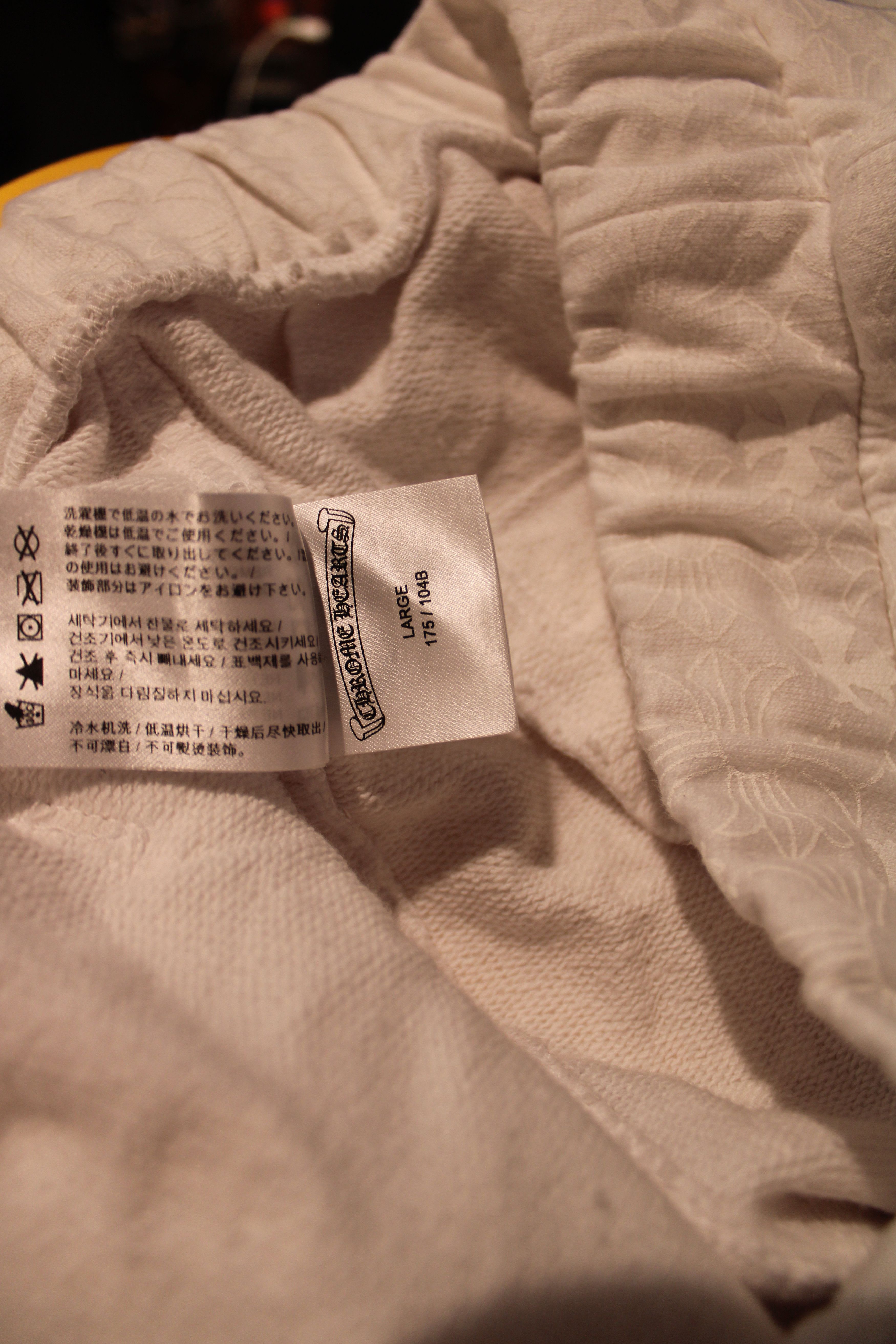 Chrome Hearts Chrome hearts white Monogram Sweatpants Size US 34 / EU 50 - 4 Thumbnail