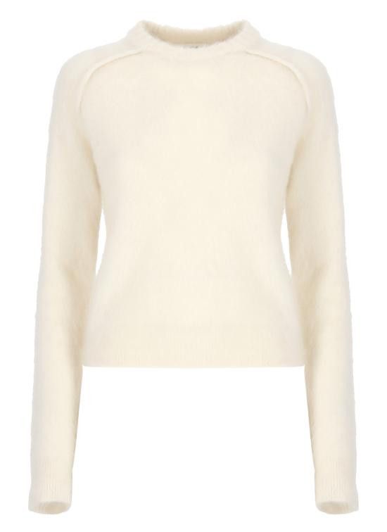 Jil Sander JIL SANDER Women Hoodies J02GP0185 J14727107 Ivory Size S / US 4 / IT 40 - 1 Thumbnail