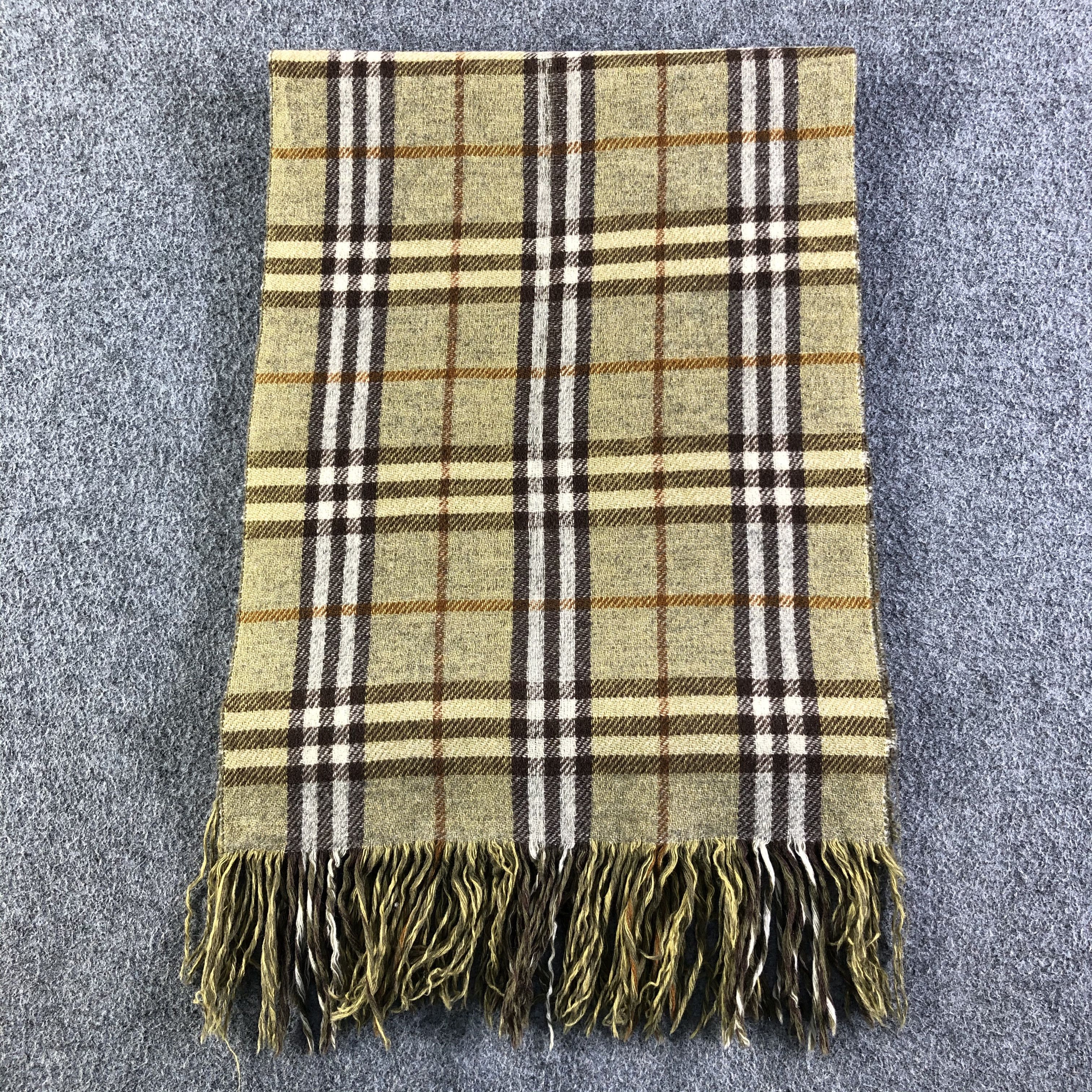 Burberry Burberry Cashmere Scarf / Muffler / Neckwear Size ONE SIZE - 4 Thumbnail