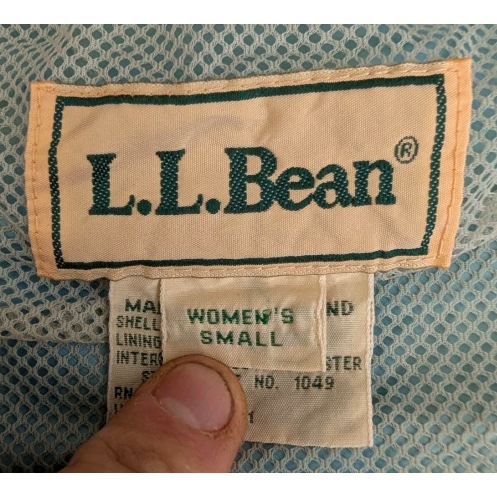 Rains VINTAGE LL Bean Gore-Tex Rain Windbreaker Parka Jacket Hooded Women S Turquoise Nylon 90s Outdoor Mens Womens? Size S / US 4 / IT 40 - 7 Thumbnail