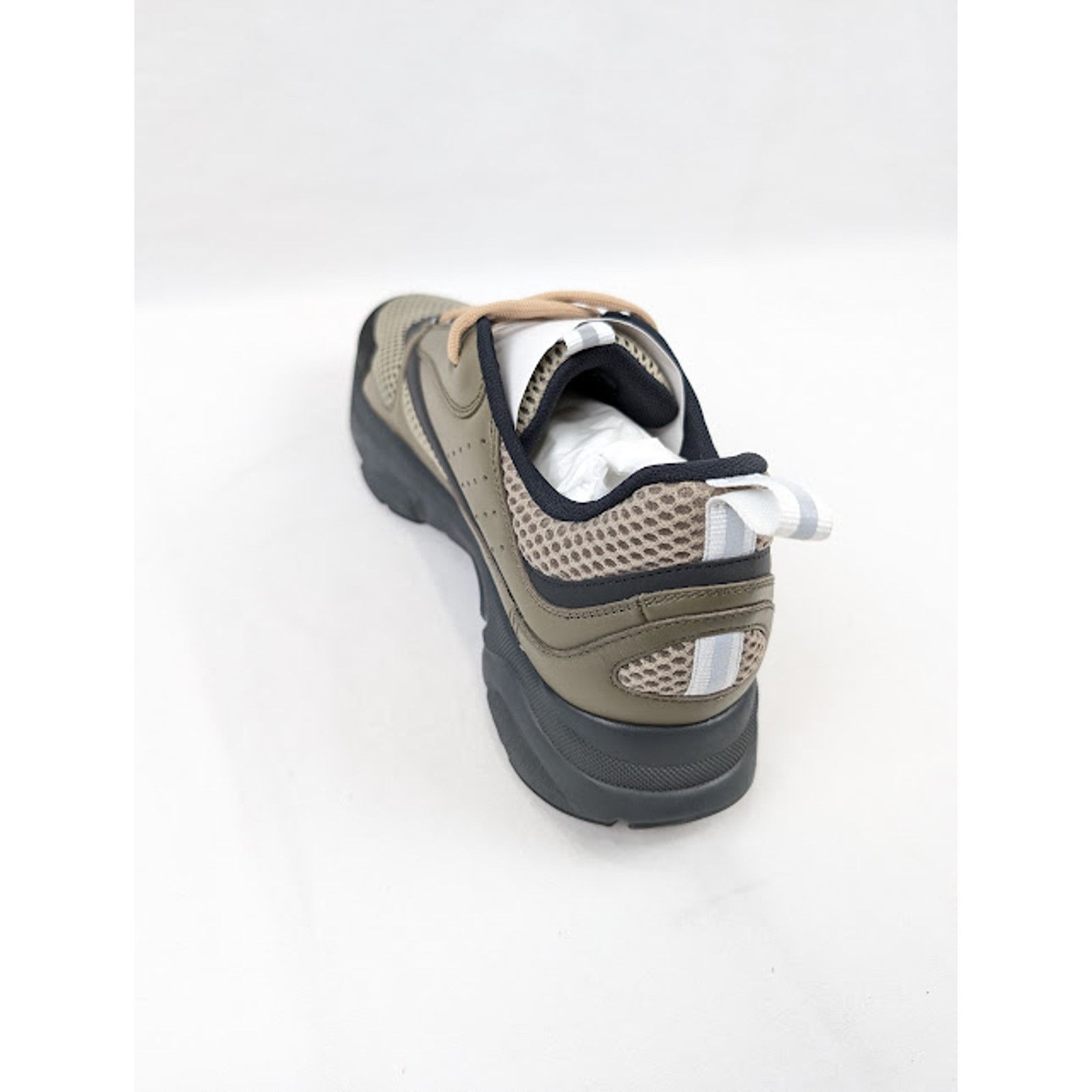 Dior o1rshd1 B22 Calfskin Mesh Sneakers in Khaki Size US 13 / EU 46 - 11 Thumbnail