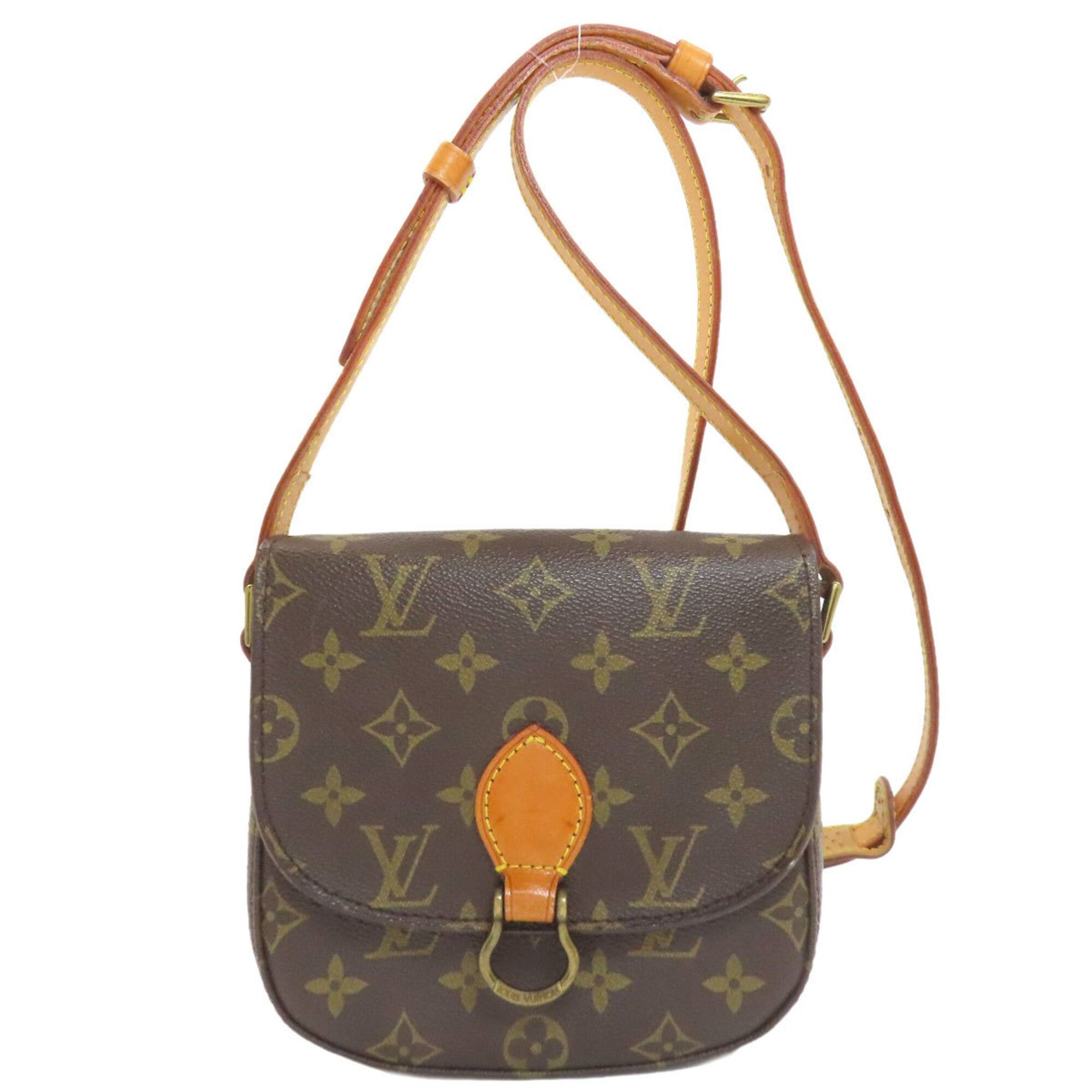 Louis Vuitton Louis Vuitton M51244 Mini Saint Cloud Shoulder Bag, Monogram Canvas, Women's LOUIS VUITTON Size ONE SIZE - 1 Thumbnail