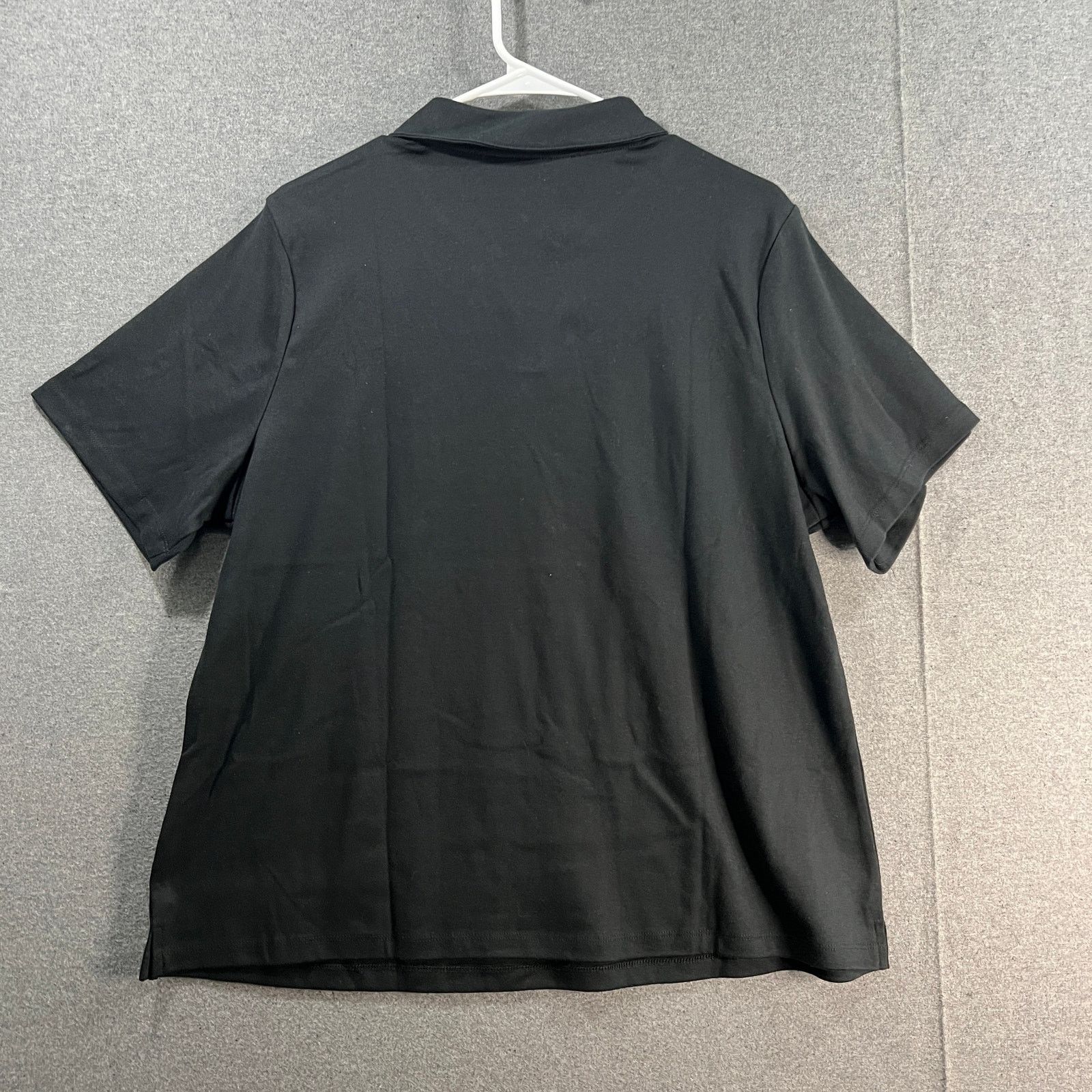 Other Sport Savvy Motion Short Sleeve Polo Top Black Size X-Large Size XL / US 12-14 / IT 48-50 - 2 Thumbnail