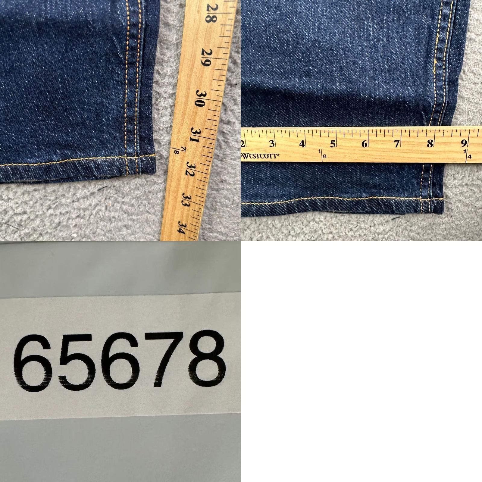 Levi's VINTAGE Levi's 505 Straight Jeans Men 38X32 Blue Distressed Red Tab 5 Pocket Denim NEW Size US 38 / EU 54 - 8 Thumbnail