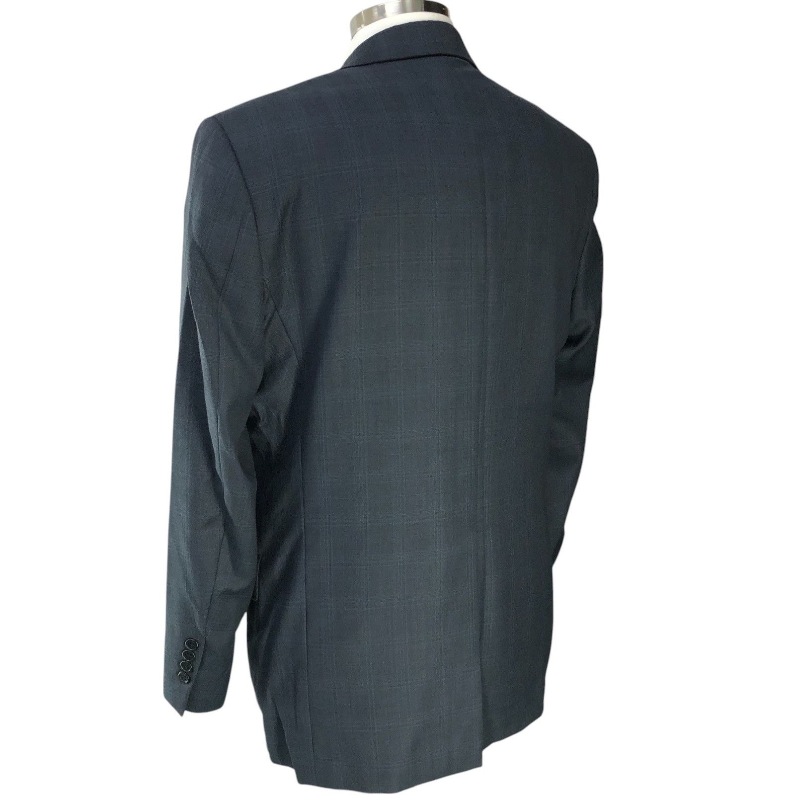 Hart Schaffner Marx Hart Schaffner Marx HSM Size 40R Sport Coat Windowpane Size 40R - 8 Thumbnail