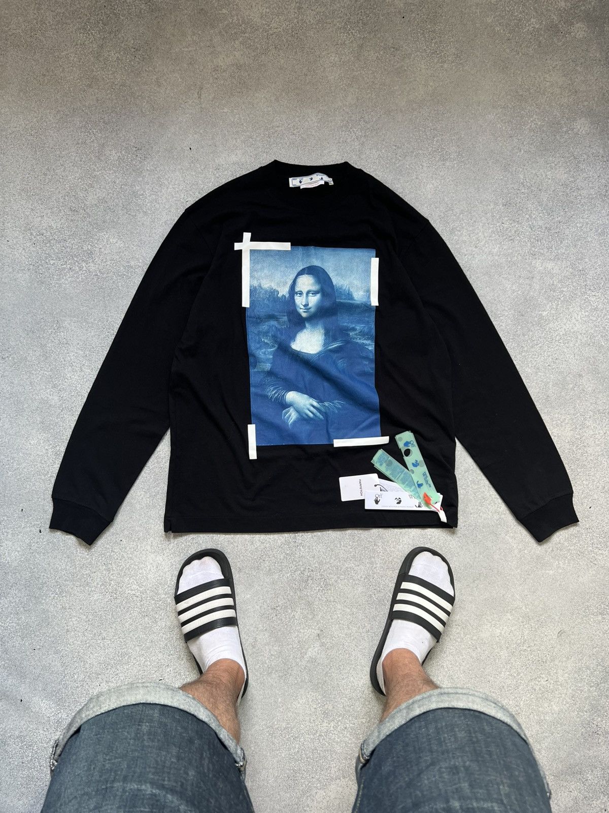 Off-White Off white Mona Lisa long sleeve shirt Size US XL / EU 56 / 4 - 1 Thumbnail
