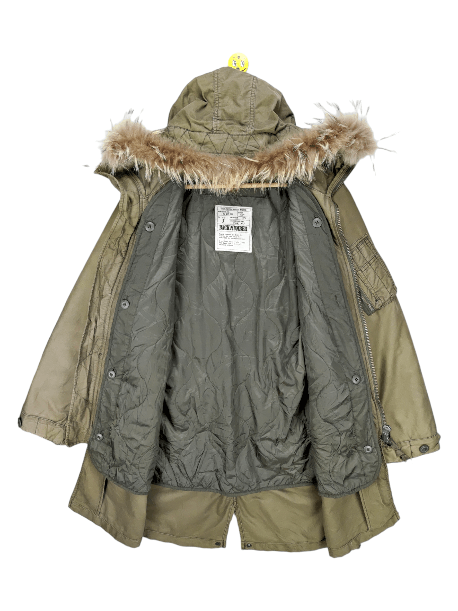 Japanese Brand × Vintage Steals🔥Vintage Parka Fishtail by Back Number Size US S / EU 44-46 / 1 - 5 Thumbnail