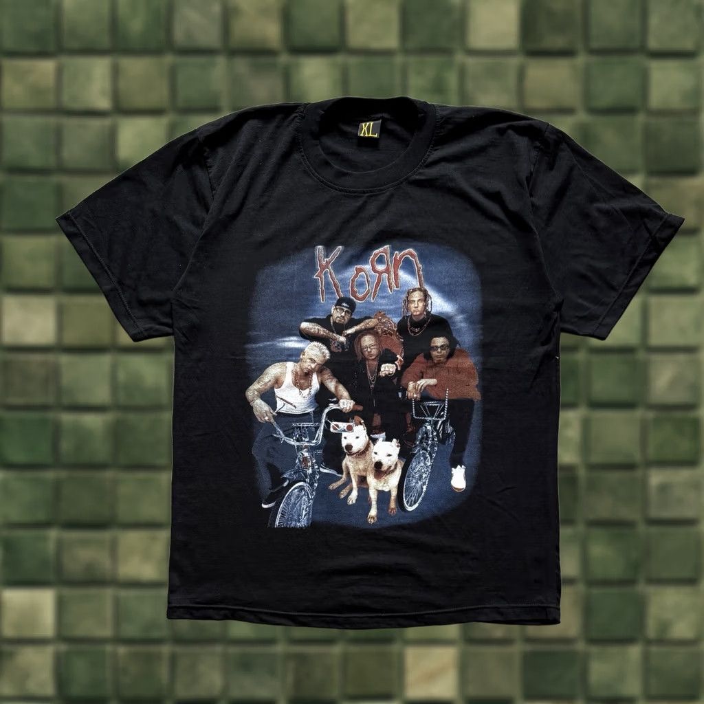 Vintage VINTAGE Band Shirt KORN Stone Sour MarilynManson Limp Bizkit XL Black Mens T-Shirt Band Size US XL / EU 56 / 4 - 1 Thumbnail