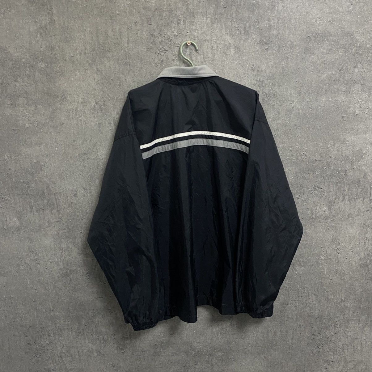 Nike 2000s Nike Track Jacket Vintage Rare Nylon Size US L / EU 52-54 / 3 - 6 Thumbnail