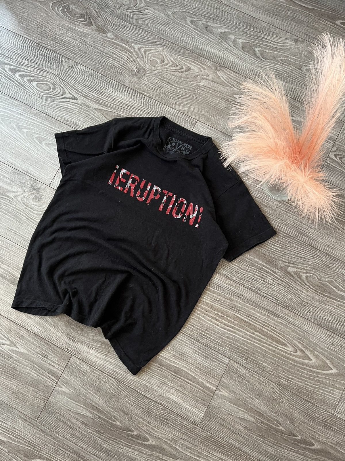 Band Tees × Vintage ‼️EVH Edward Wan Halen Eruption Rock Band T-shirt‼️ Size US L / EU 52-54 / 3 - 6 Thumbnail