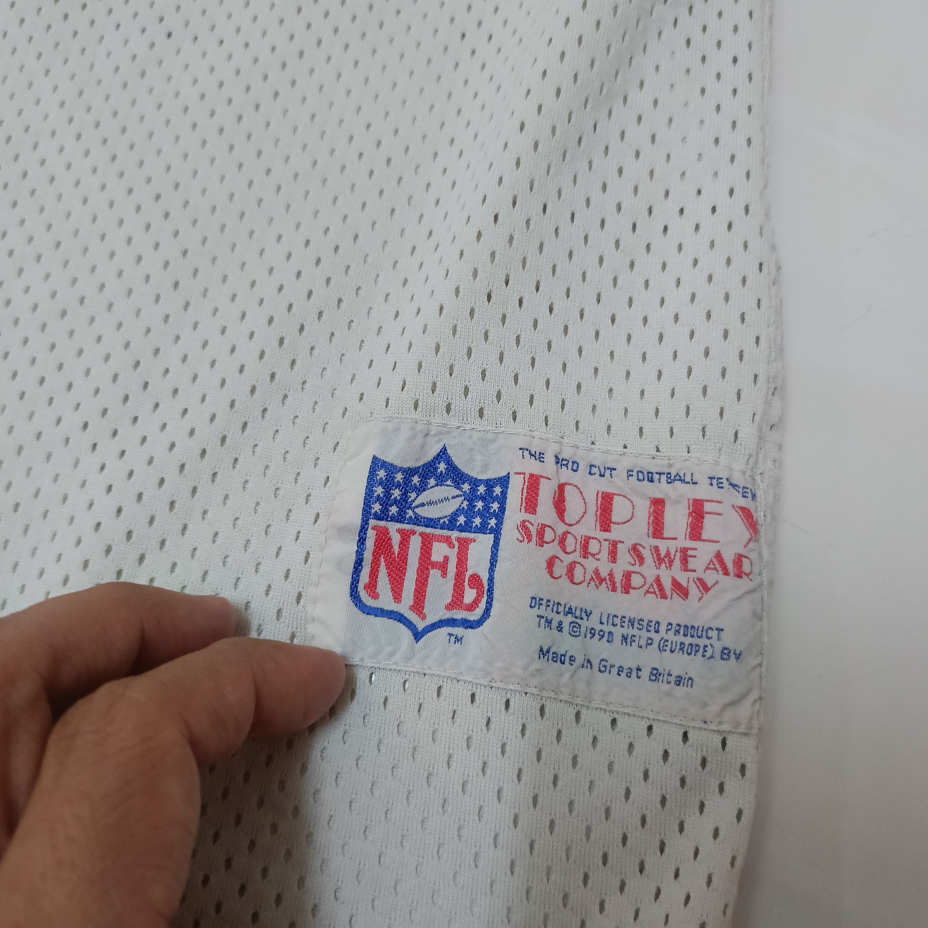 Vintage Vintage 90s NFL Redskins Jersey Size US L / EU 52-54 / 3 - 3 Thumbnail
