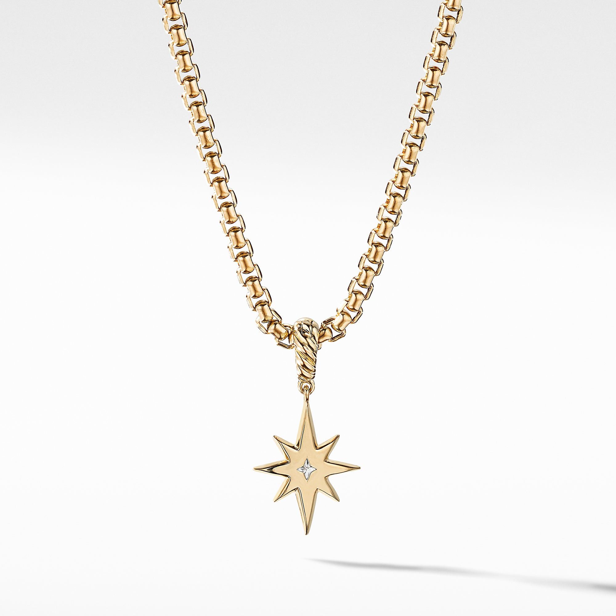 David Yurman o1w1db10525 D16735DAmulet in 18K Gold with Center Diamond Size ONE SIZE - 2 Thumbnail
