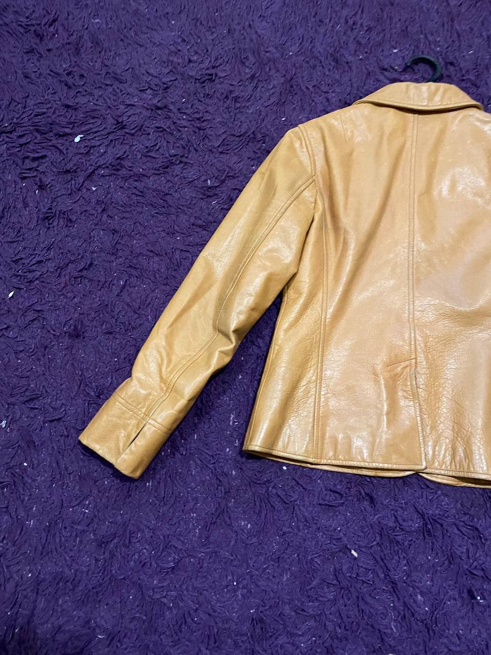 Gap Leather Jacket Button Ups Y2K GAP Vintage Size XS / US 0-2 / IT 36-38 - 14 Thumbnail