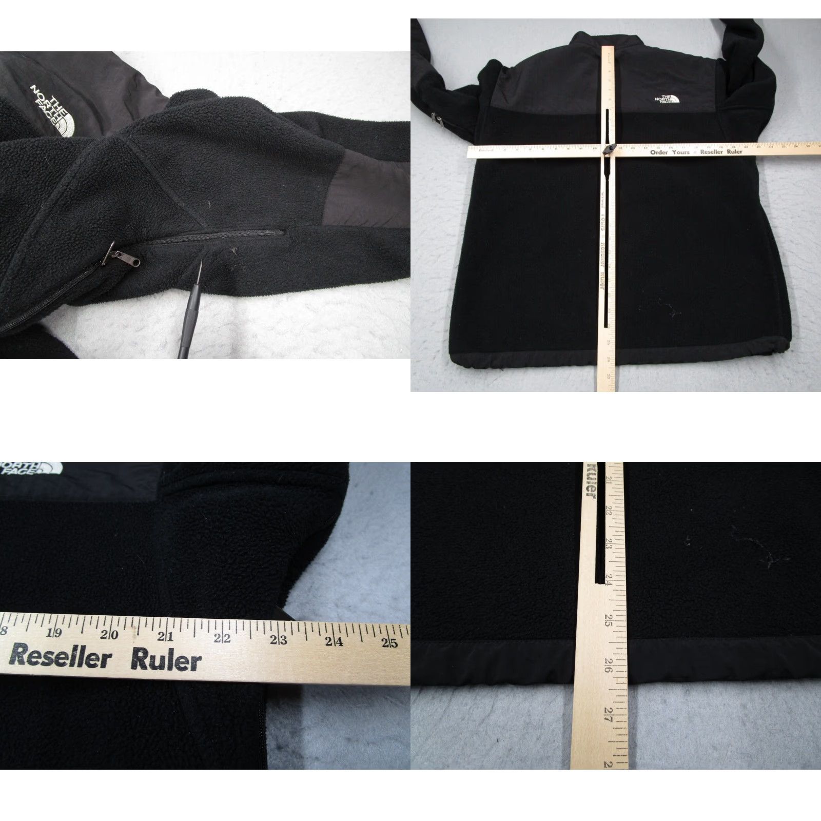 The North Face The North Face Jacket Mens Medium Black Denali Polartec Fleece Full Zip A193 Size US M / EU 48-50 / 2 - 8 Thumbnail