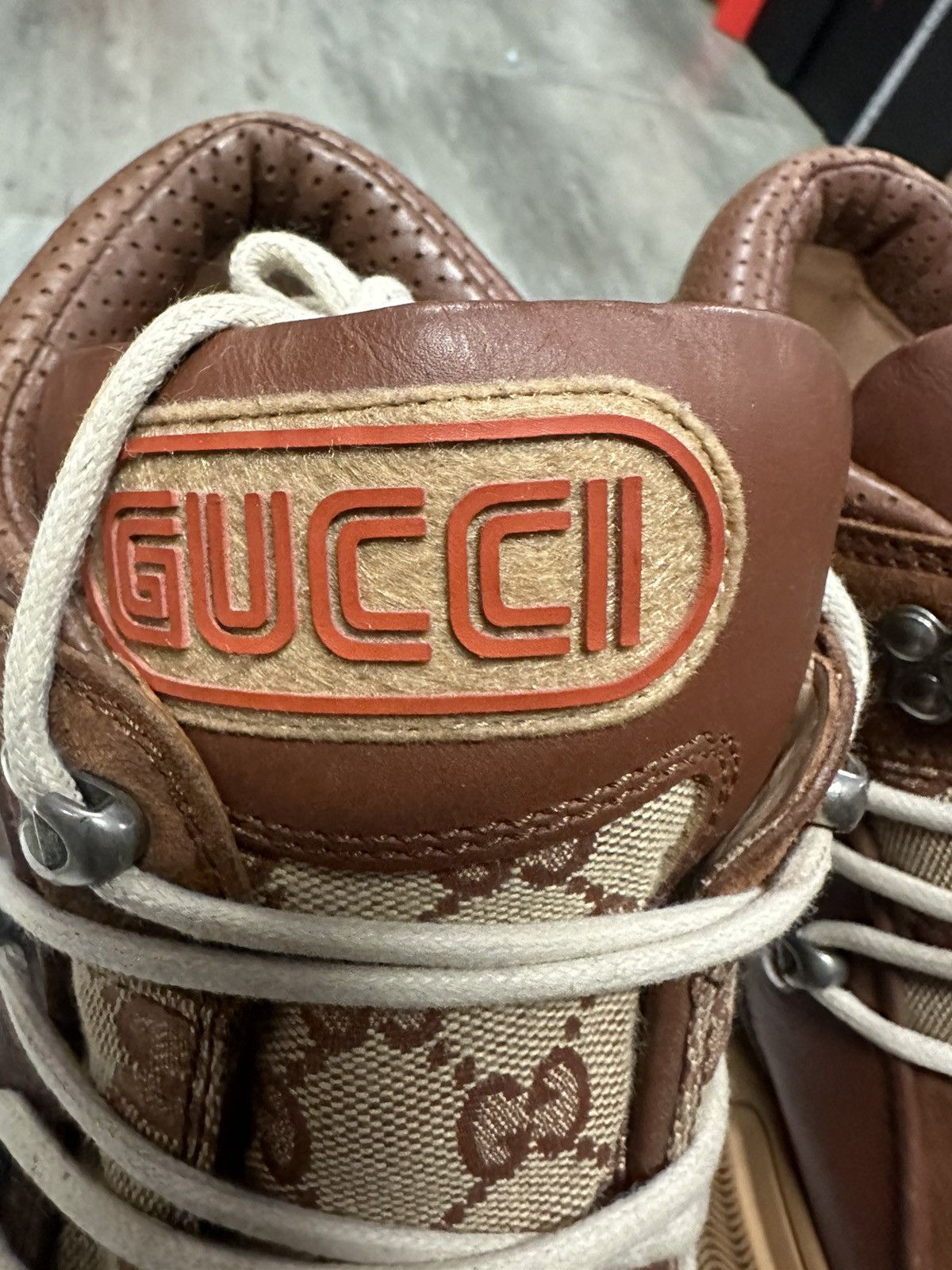 Gucci Gucci flashtrek pre owned men’s size 11 Size US 11 / EU 44 - 3 Thumbnail
