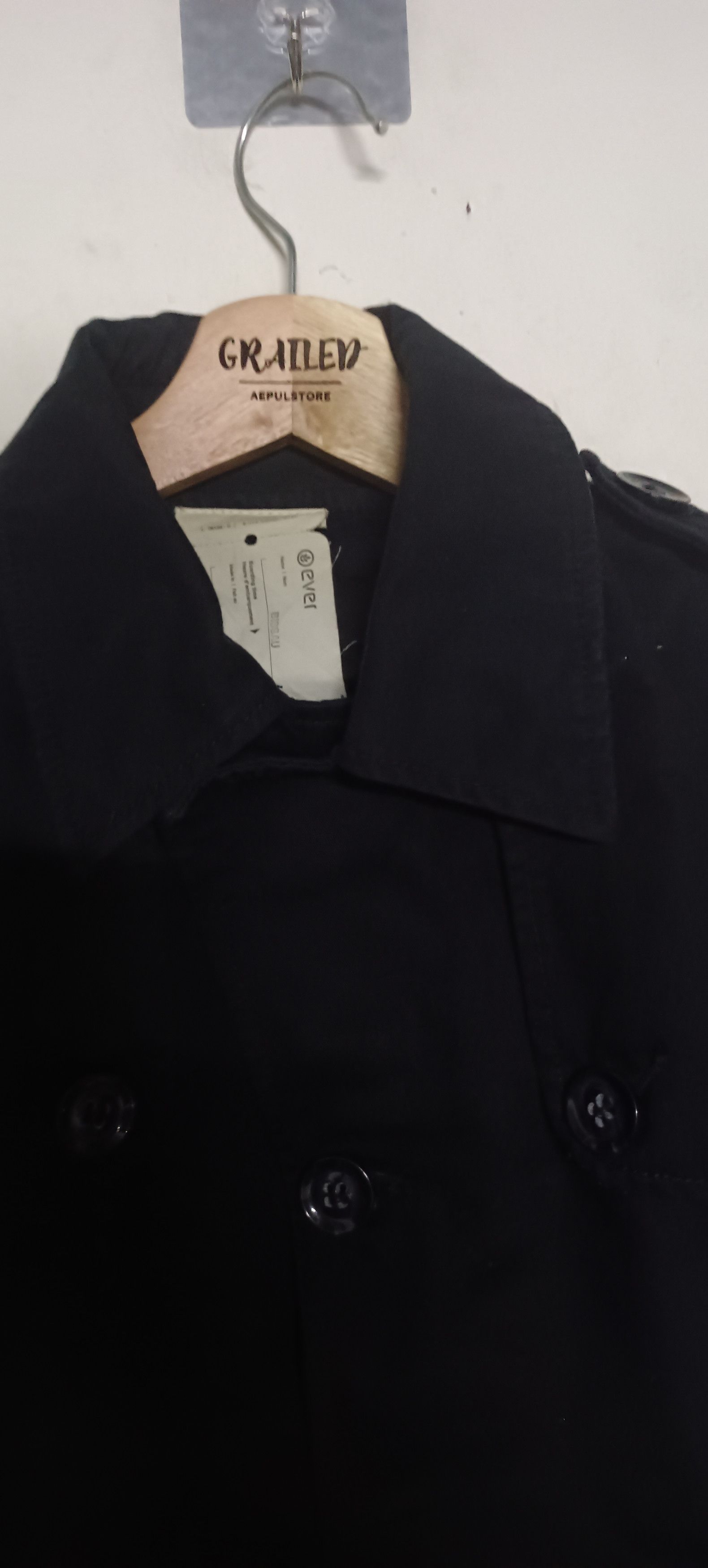 Ever × Vintage Vintage 🇺🇲 Ever Double-Breasted Jacket Size US S / EU 44-46 / 1 - 6 Thumbnail