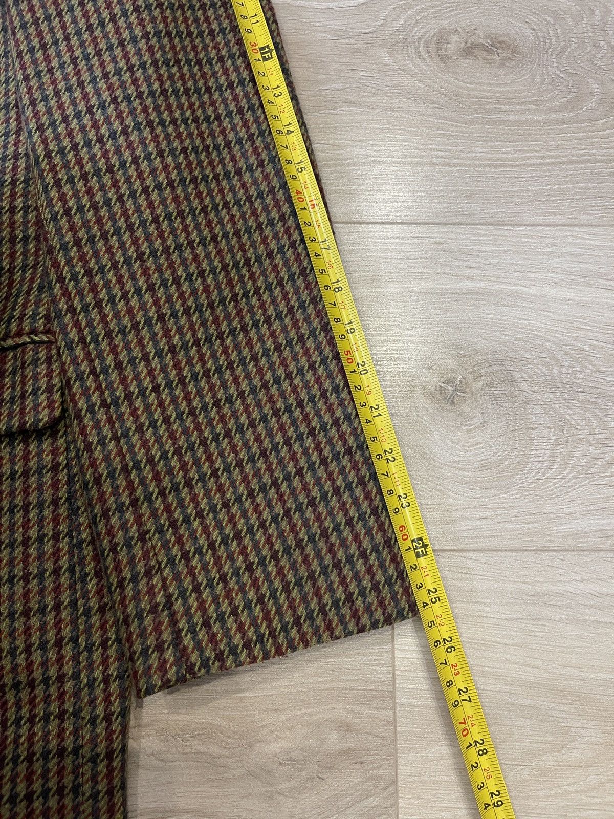 Vintage Vintage blazer wool classic jacket sport coat beyeler rare Size 48R - 11 Thumbnail