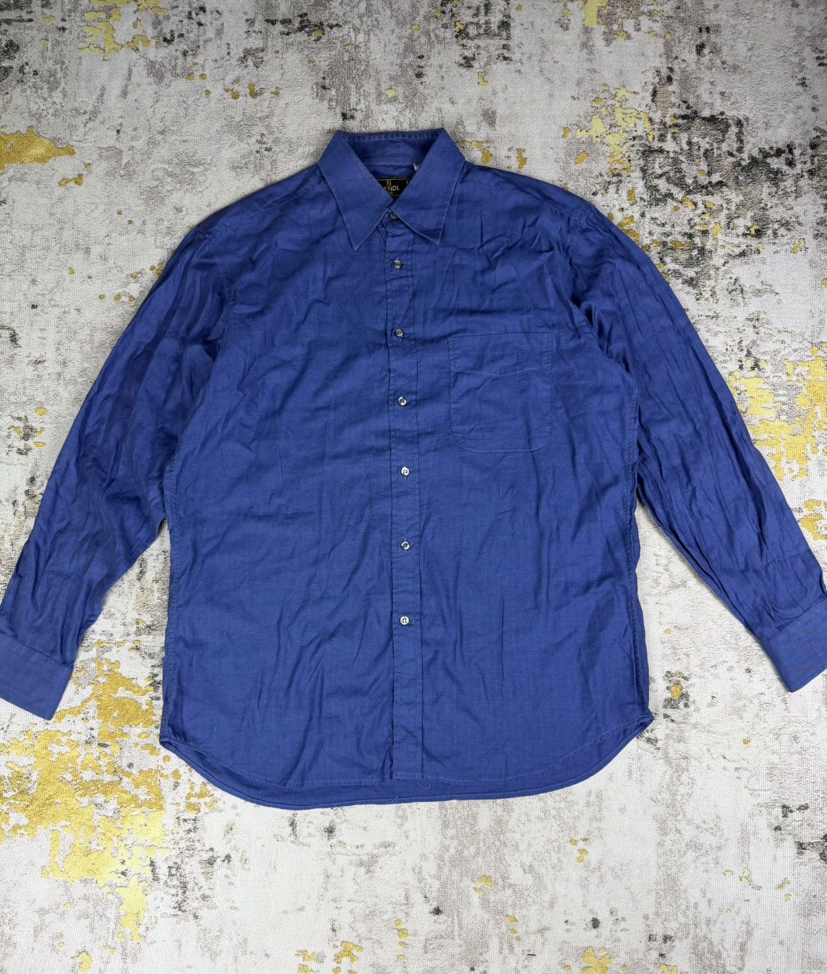 Fendi Vintage Fendi uomo button ups shirt Size US L / EU 52-54 / 3 - 1 Thumbnail