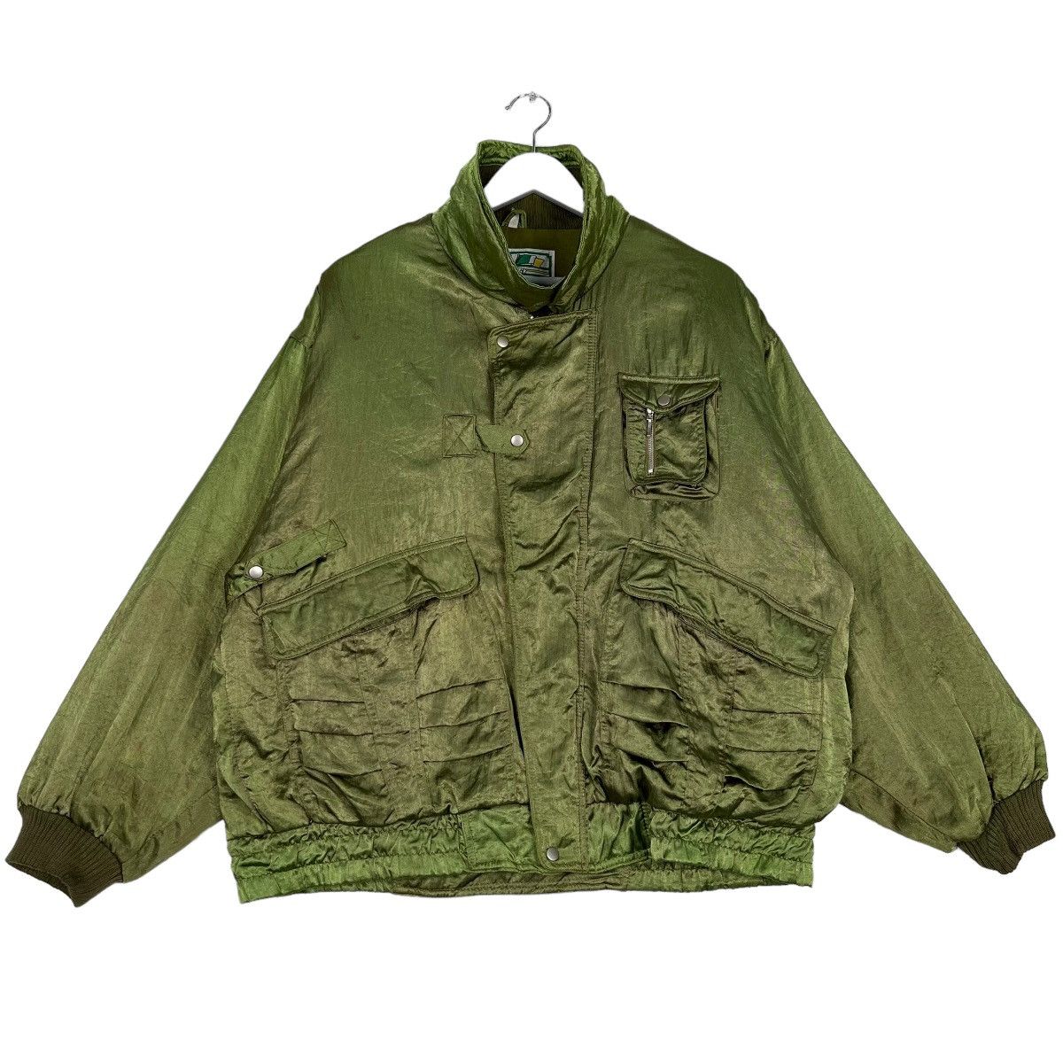 Japanese Brand VINTAGE 80s LYON COLLECTION BOMBER JACKET Size US L / EU 52-54 / 3 - 2 Thumbnail