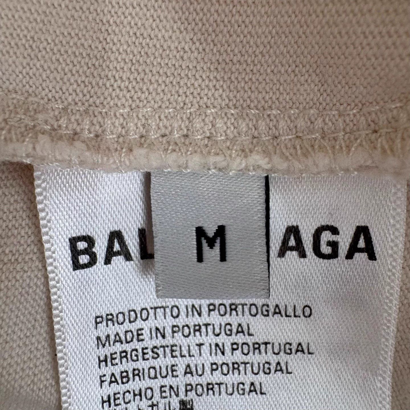 Balenciaga BALENCIAGA front-back logo print short sleeve T-shirt Size US M / EU 48-50 / 2 - 6 Thumbnail