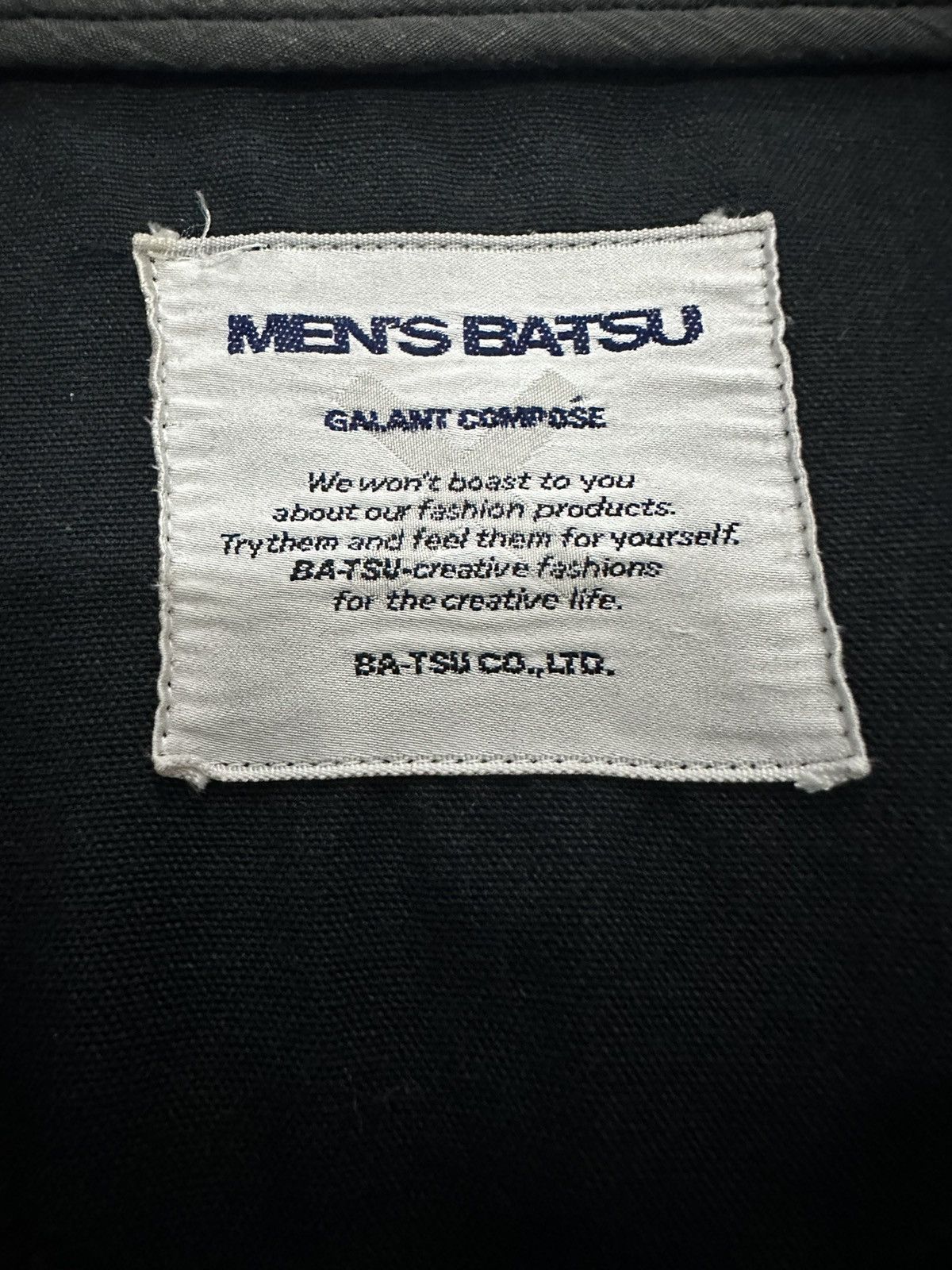 Japanese Brand RARE ‼️BA-TSU RACING TEAM TACTICAL BOMBER JACKET Size US M / EU 48-50 / 2 - 7 Thumbnail