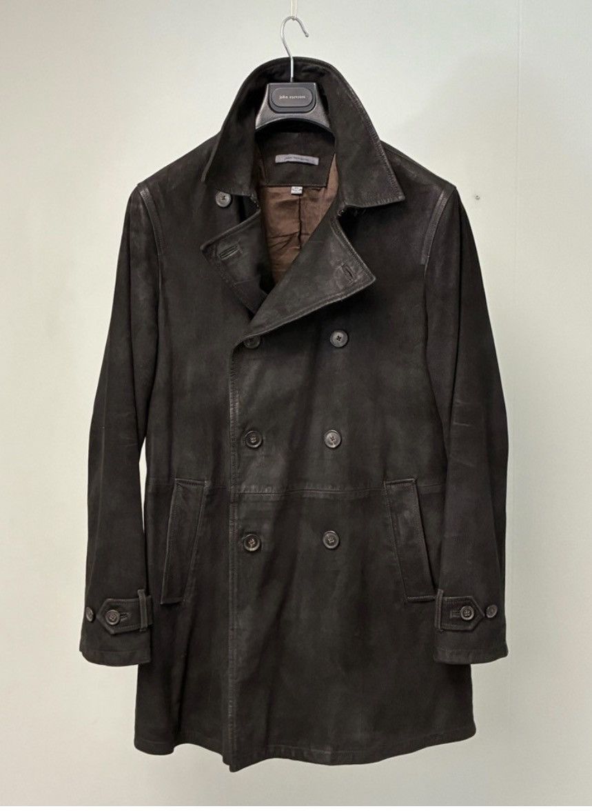 John Varvatos Goat suede trench coat EU 48 USA 38 Size US M / EU 48-50 / 2 - 9 Thumbnail