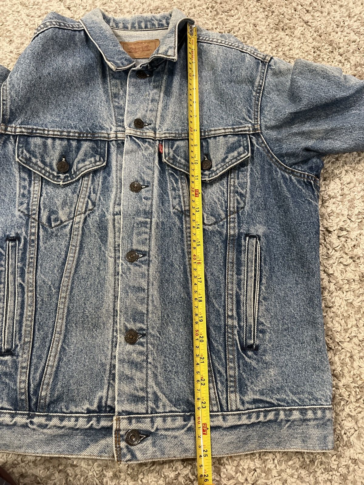 Levi's SALE‼️🔥LEVI’S 71506 USA TRUCKER 90s #527 Size US L / EU 52-54 / 3 - 13 Thumbnail