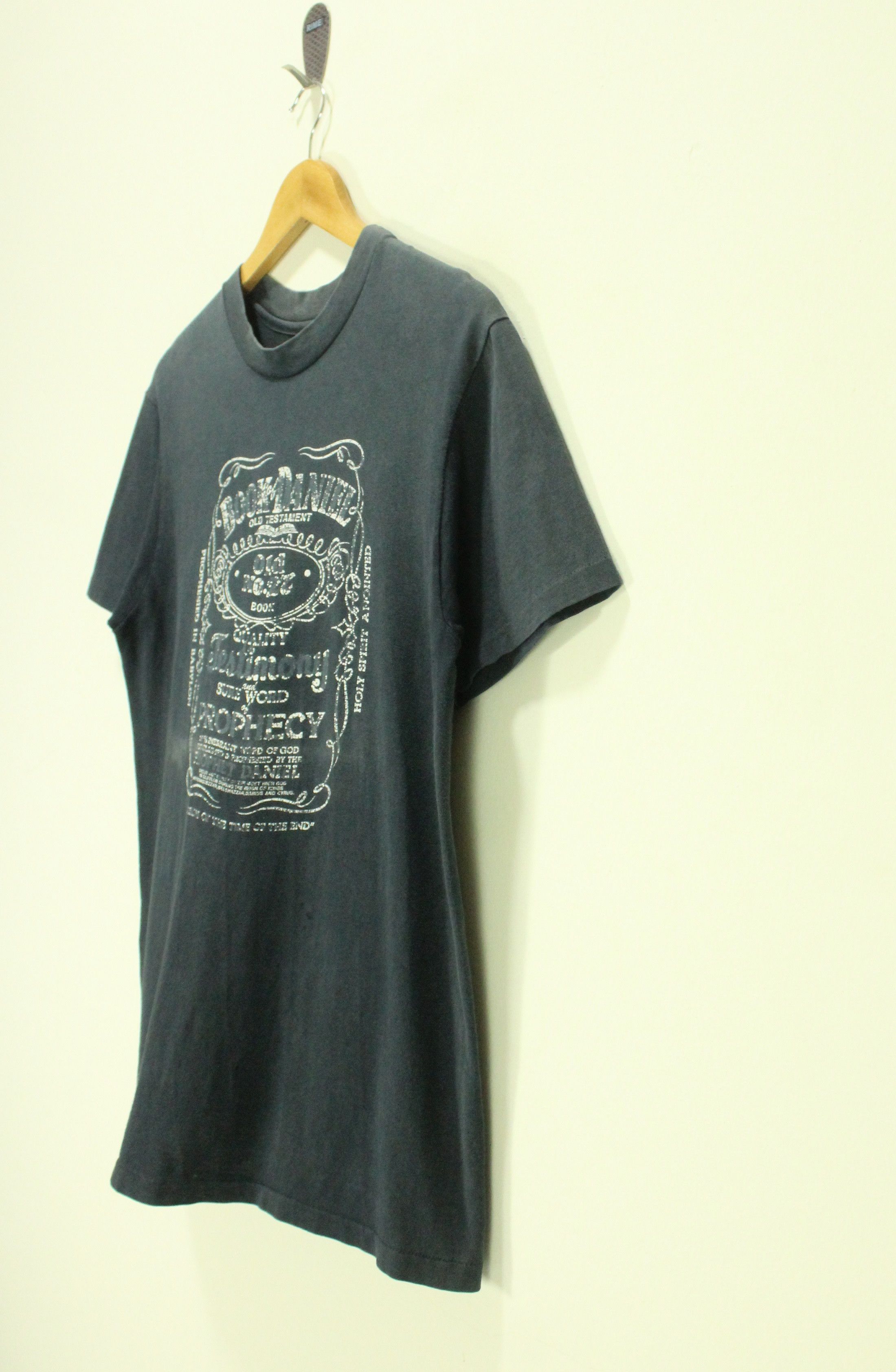 Vintage Vintage 80s BOOK OF DANIEL T Shirt Faded Distressed ERD Punk Size US M / EU 48-50 / 2 - 3 Thumbnail