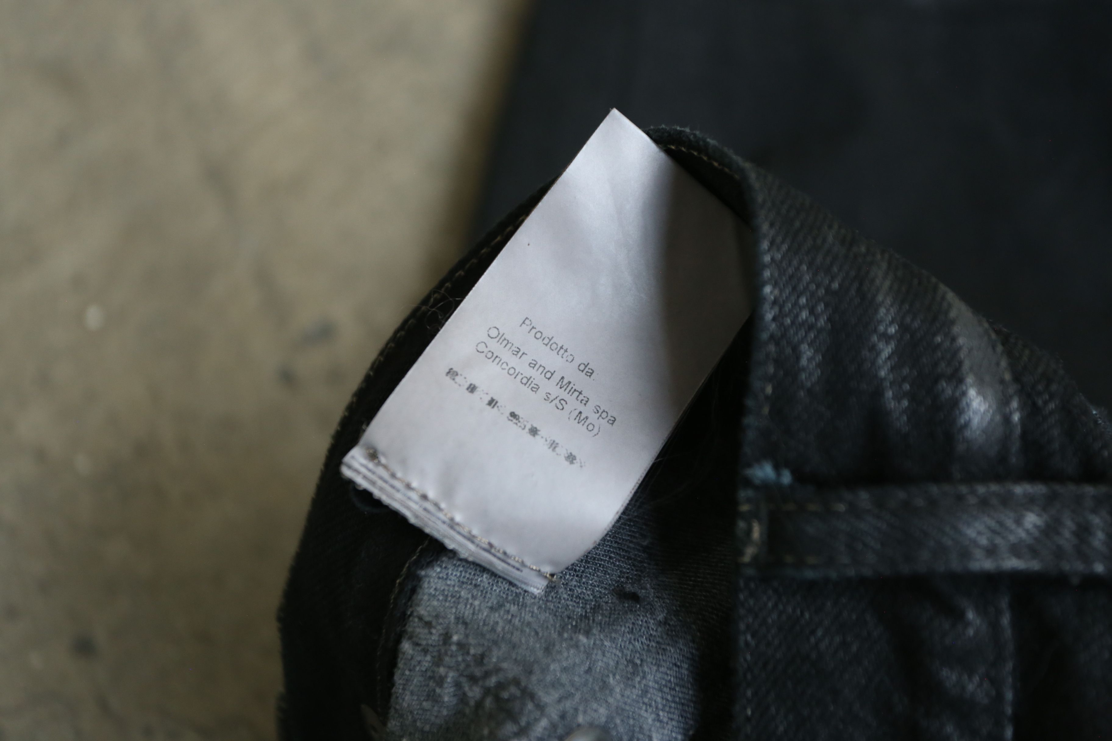 Rick Owens Drkshdw Rick Owens DRKSHDW - F/W 15 - Waxed Sphinx Cut Denim Jean Size US 30 / EU 46 - 7 Thumbnail