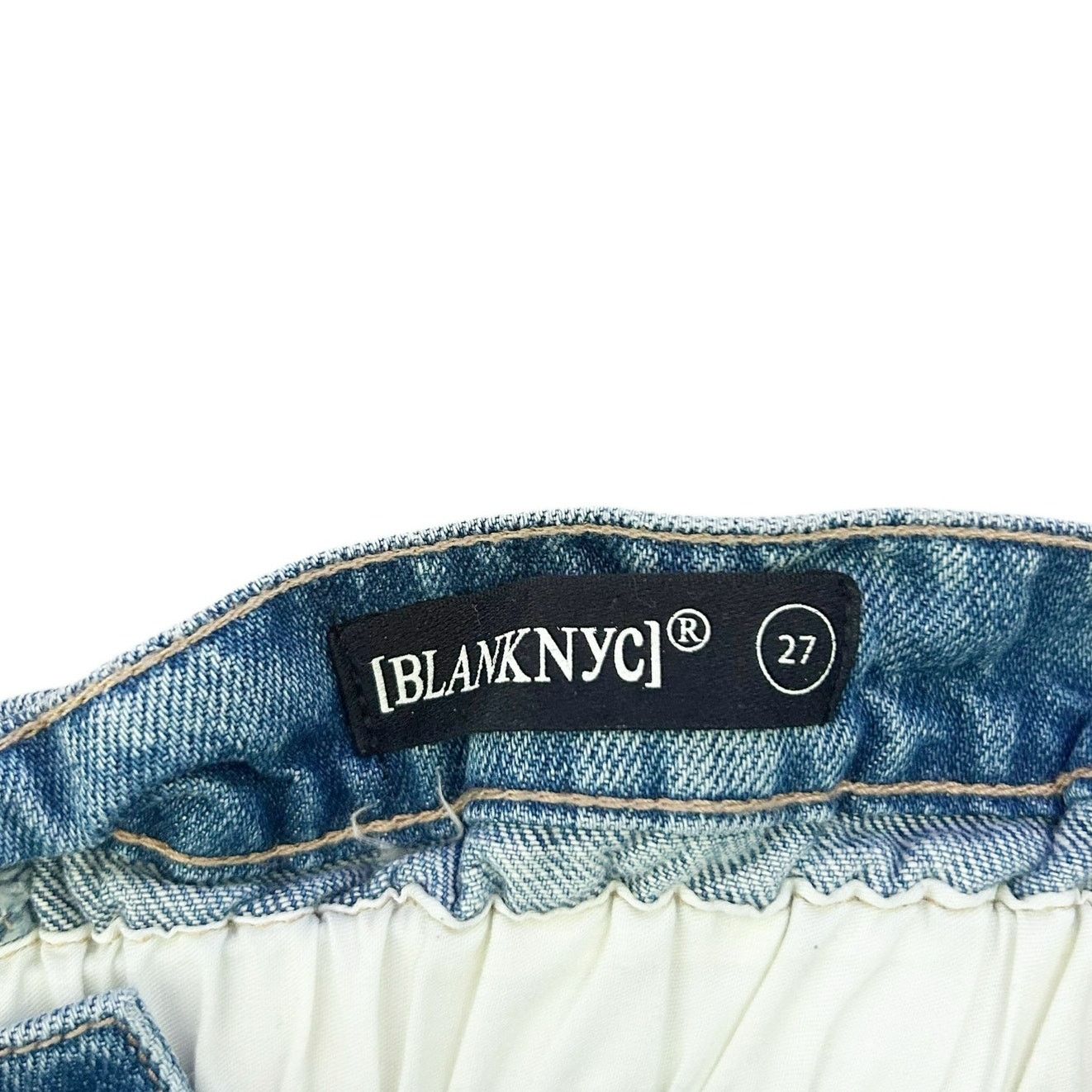 BLANKNYC Blank NYC Paper Bag Waist Jeans Sz 27 Size 27" / US 4 / IT 40 - 4 Thumbnail