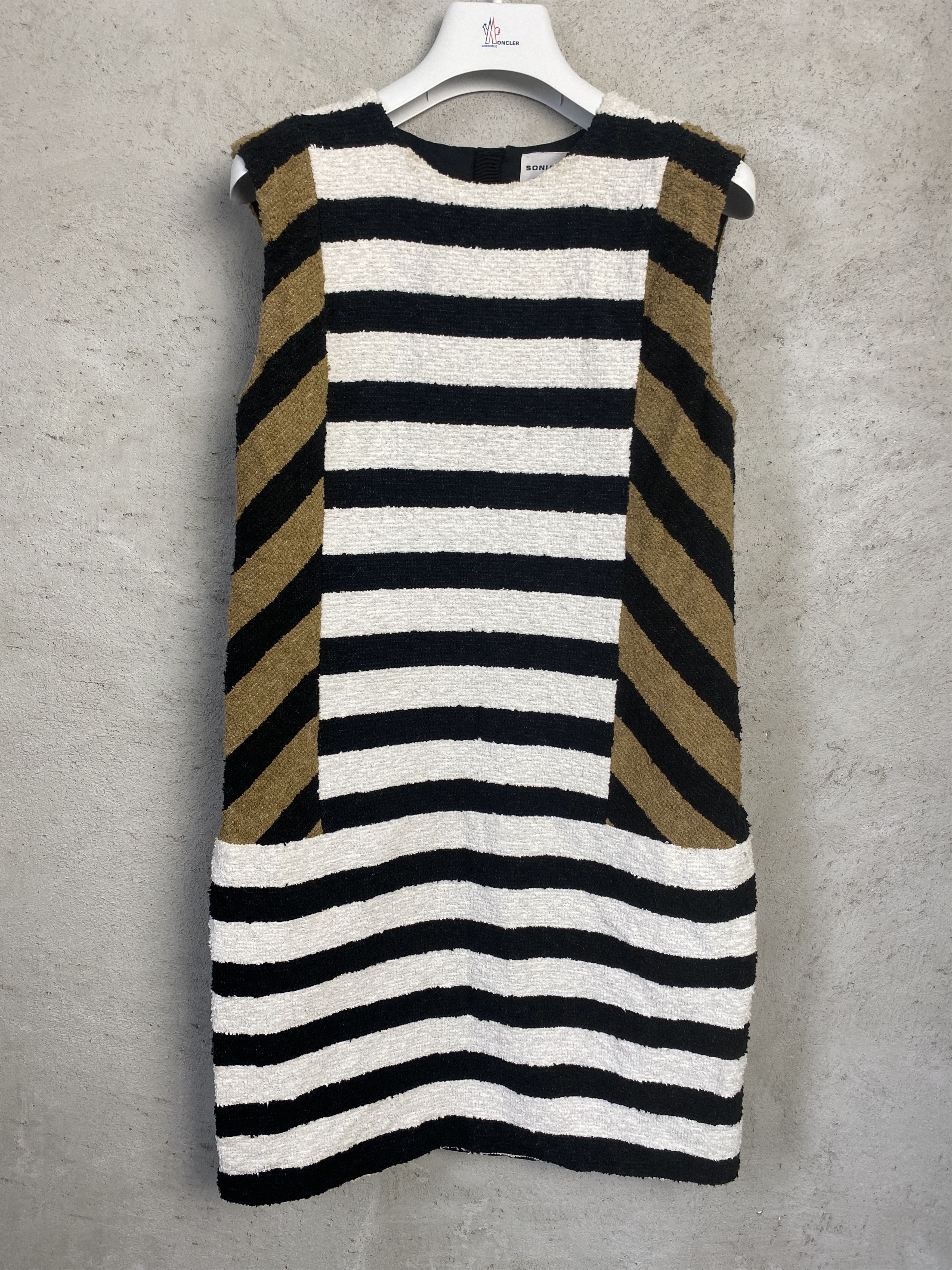 Sonia Rykiel Sonia Rykiel striped cotton mini dress casual formal Size S / US 4 / IT 40 - 1 Thumbnail