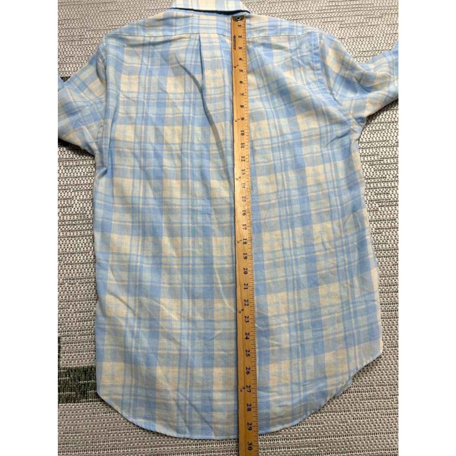 Vineyard Vines Vineyard Vines Tucker Shirt Mens Small Blue Plaid Slim Fit Cotton Button Down Size US S / EU 44-46 / 1 - 7 Thumbnail