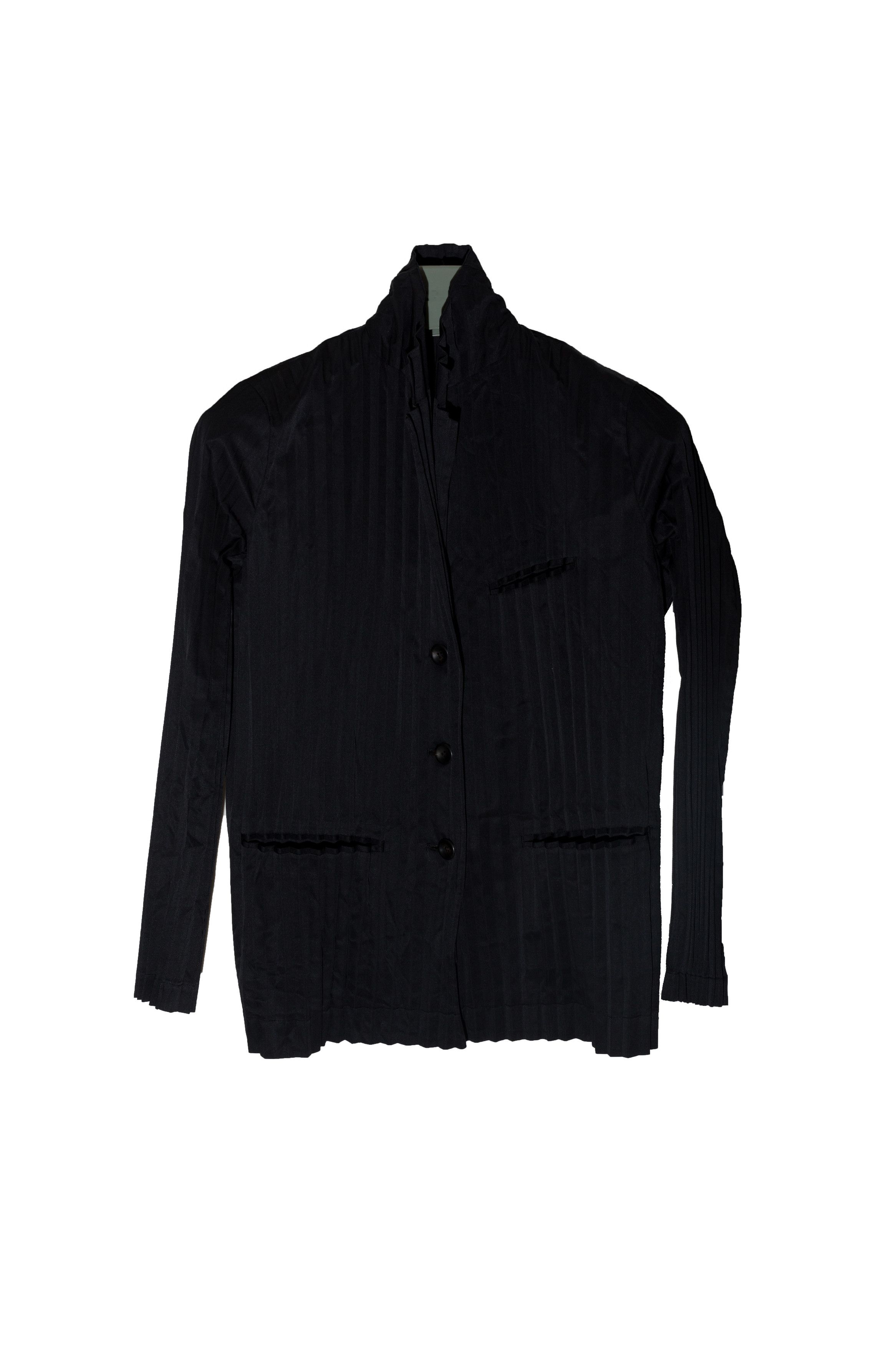 Issey Miyake FW2012 ACCORDION PLEATED BLAZER JACKET Size L / US 10 / IT 46 - 1 Thumbnail