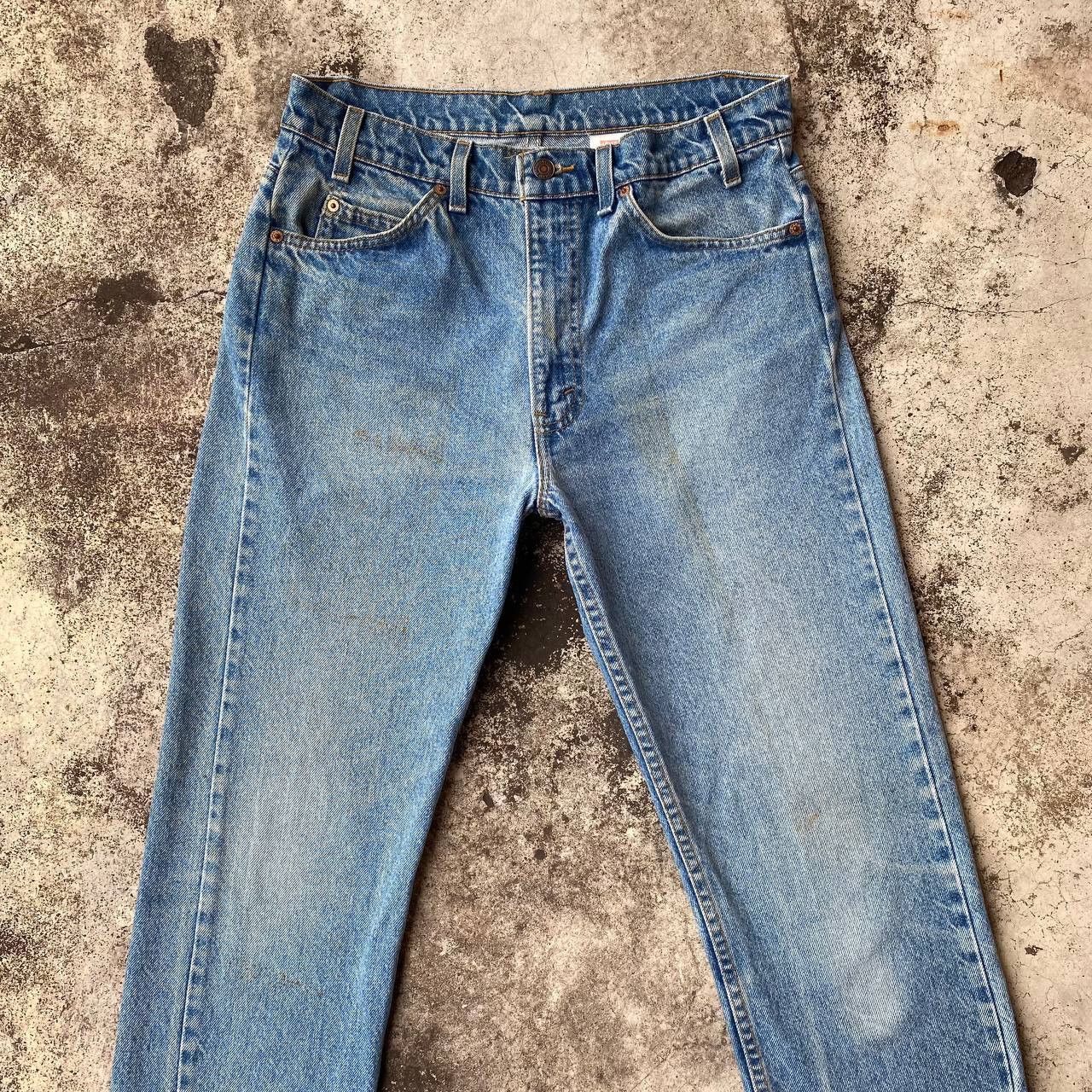 Levi's Vintage Clothing W32X31.5 VTG 1994 LEVIS 505 ORANGE TAG DIRTY JEAN Size US 32 / EU 48 - 7 Thumbnail