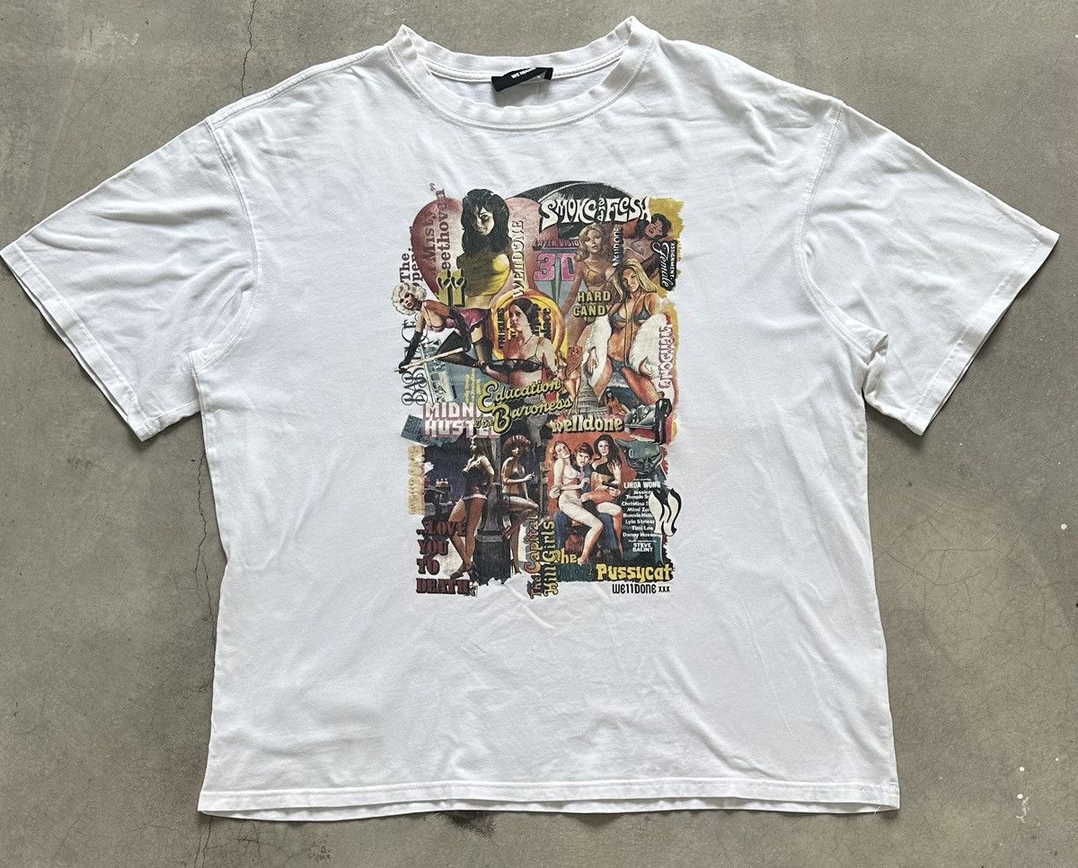 WE11DONE WELLDONE HORROR MOVIE TEE