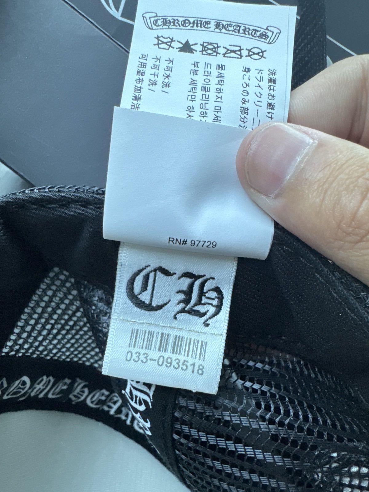 Chrome Hearts Chrome Hearts Trucker Hat Size ONE SIZE - 6 Thumbnail