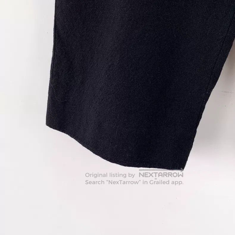 Louis Vuitton Louis Vuitton Black Linen Wool Mixed Straight Leg Shorts Size US 34 / EU 50 - 4 Thumbnail