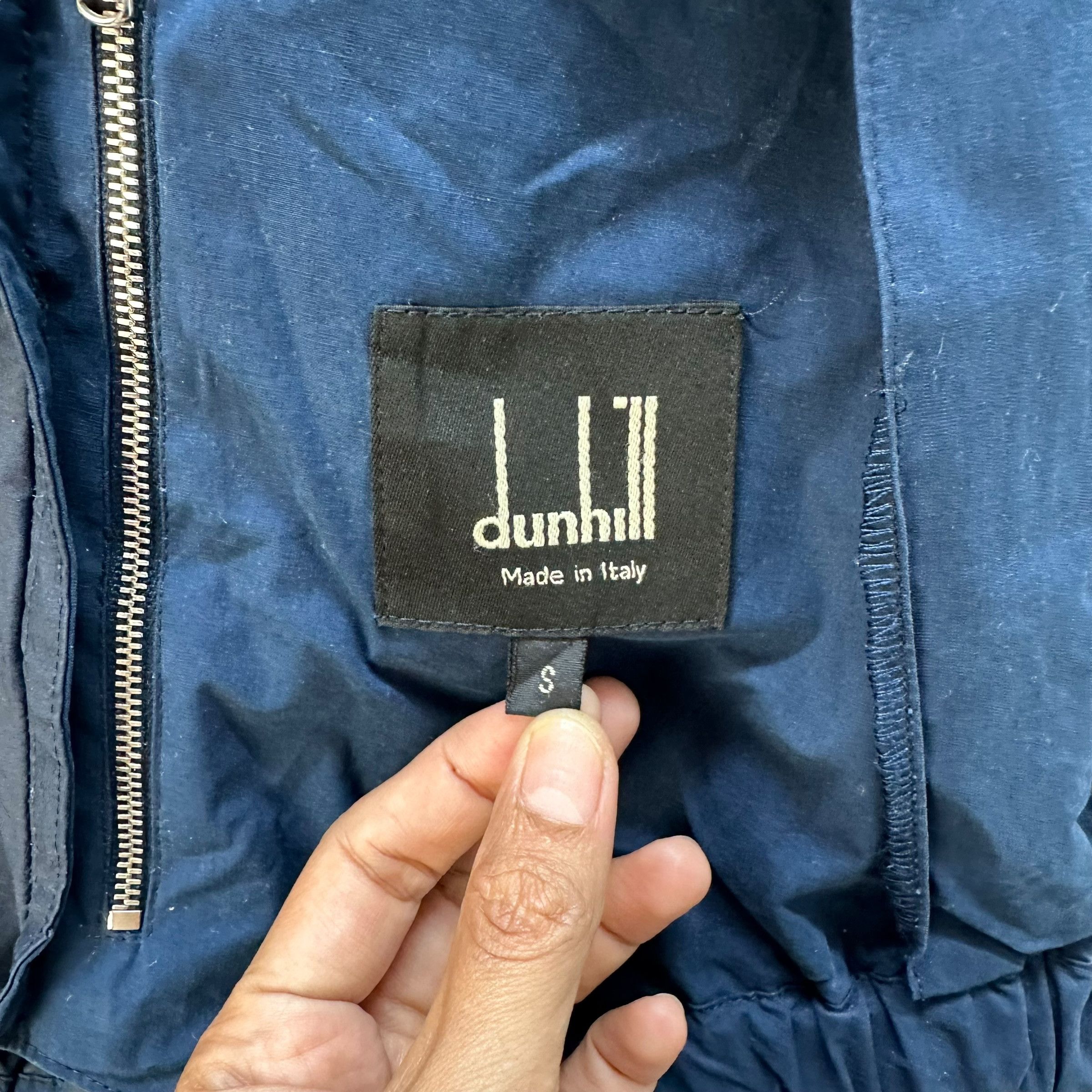 Alfred Dunhill ALFRED DUNHILL Small Logo Casual Bomber Jacket #1512-A62 Size US S / EU 44-46 / 1 - 8 Thumbnail