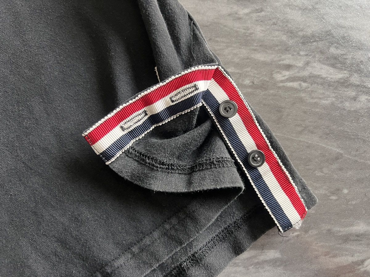 Thom Browne Thom Browne : Short Sleeve Side Strip Button Ups Size US L / EU 52-54 / 3 - 11 Thumbnail