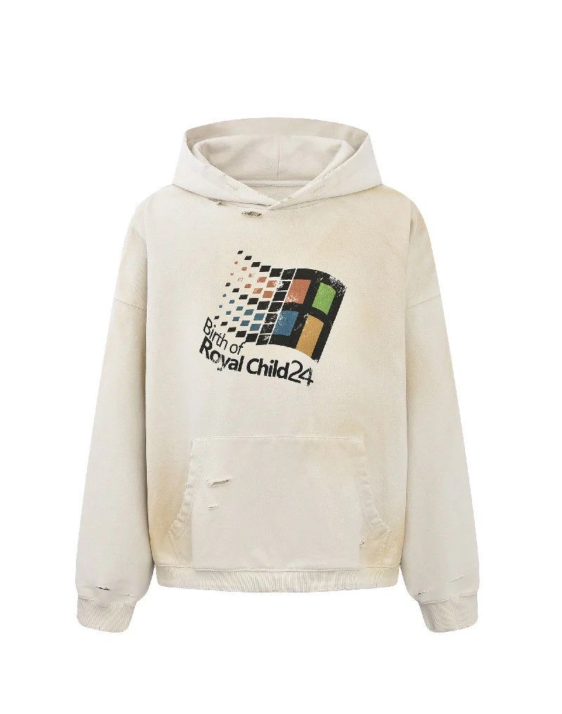 Birth of Royal Child Birth of Royal Child “Windows 24” Retro Distressed Hoodie Size US L / EU 52-54 / 3 - 5 Thumbnail