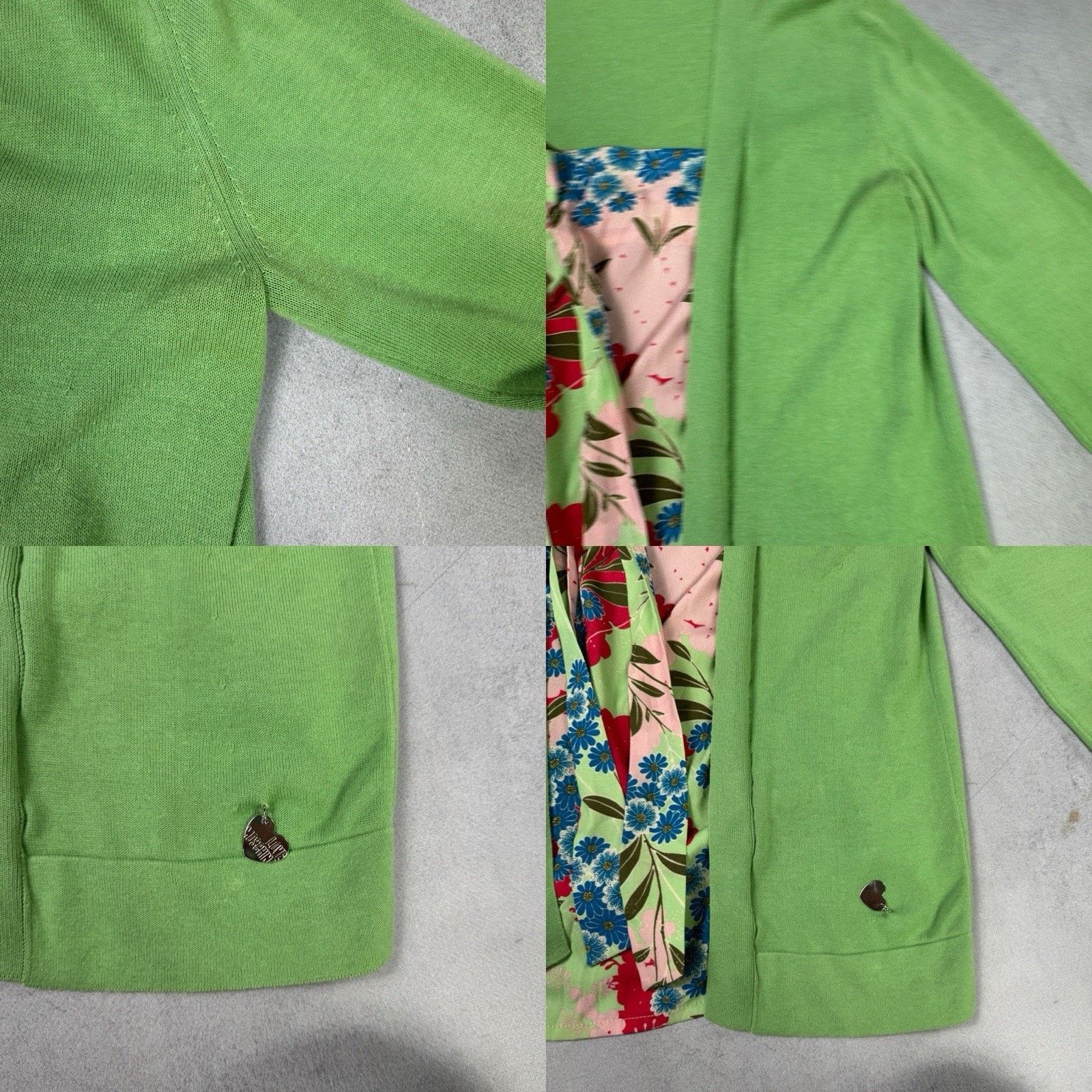 Moschino Love Moschino Sweater Women Size IT 42 Green Size M / US 6-8 / IT 42-44 - 23 Thumbnail