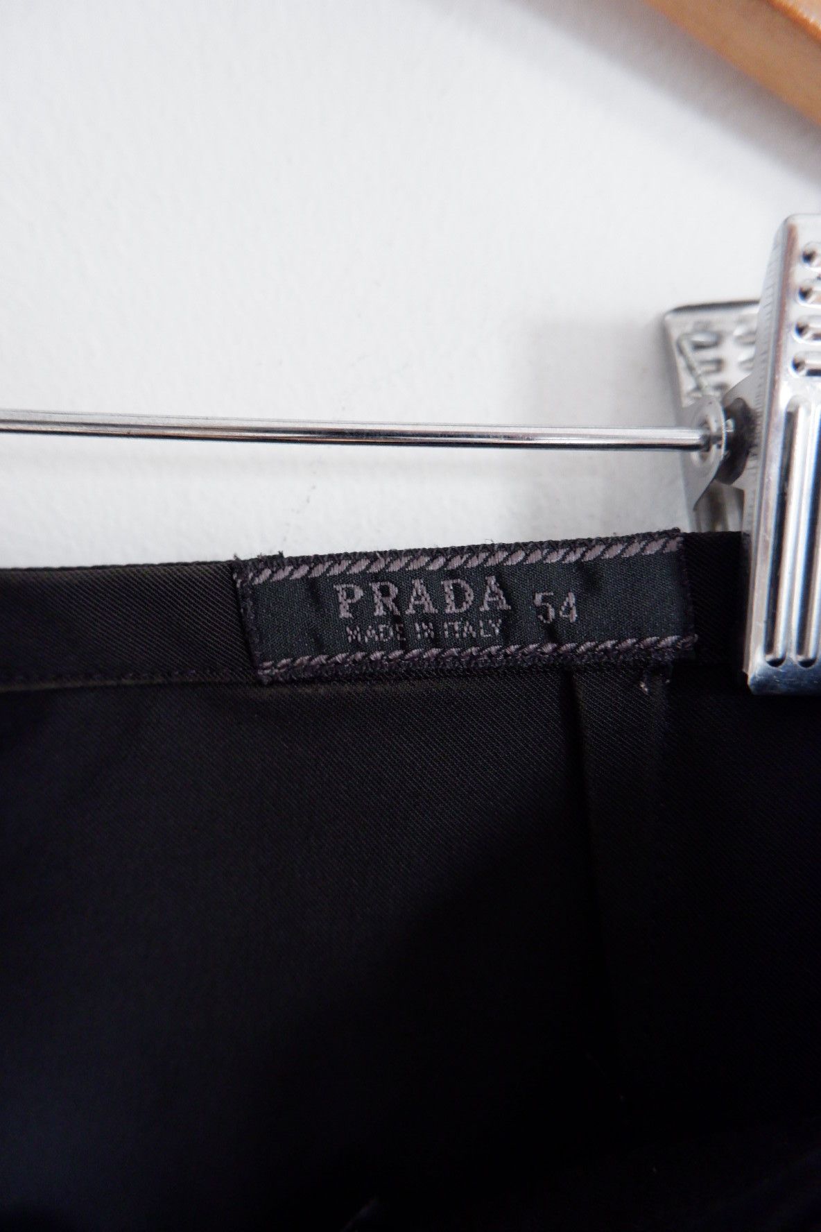 Prada PRADA Nylon Gabardine Cropped Belted Zipper Leg Pants Size US 34 / EU 50 - 9 Thumbnail