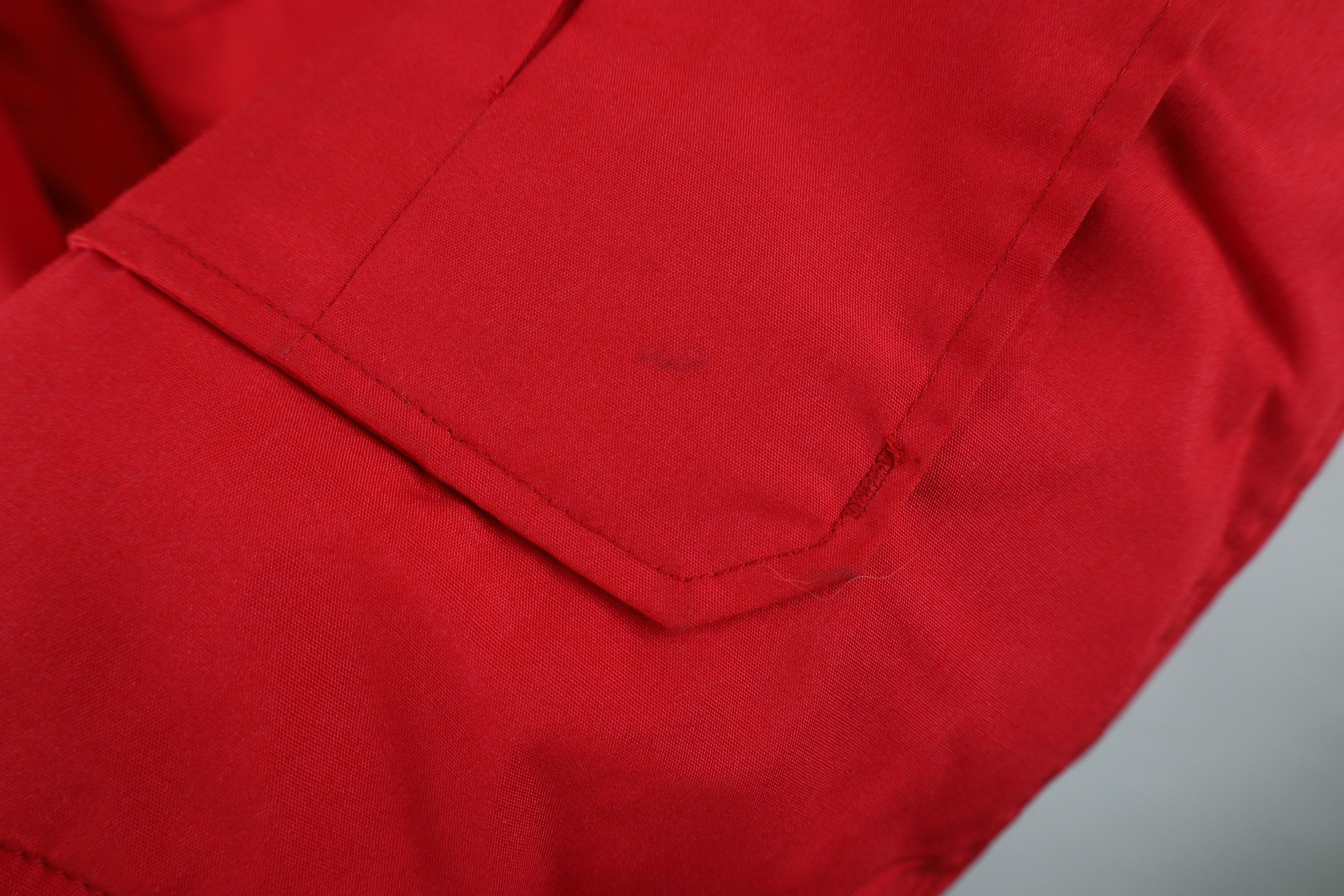 Woolrich Woolen Mills Vintage 90s Woolrich Distressed Quilted Parka Jacket Red USA Size L / US 10 / IT 46 - 5 Thumbnail