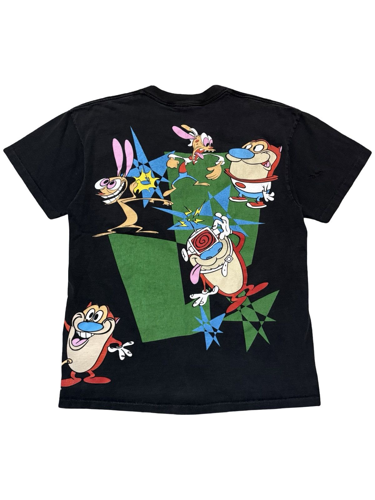 Vintage Vintage 1992 Ren and Stimpy Nickelodeon Size US L / EU 52-54 / 3 - 2 Thumbnail