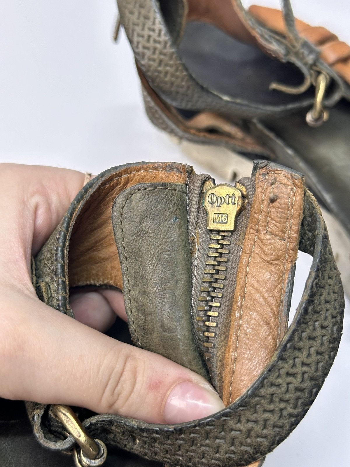 Other Leather Boots A.S. 98 Western Air step Guisi style Vintage Size US 8 / IT 38 - 9 Thumbnail