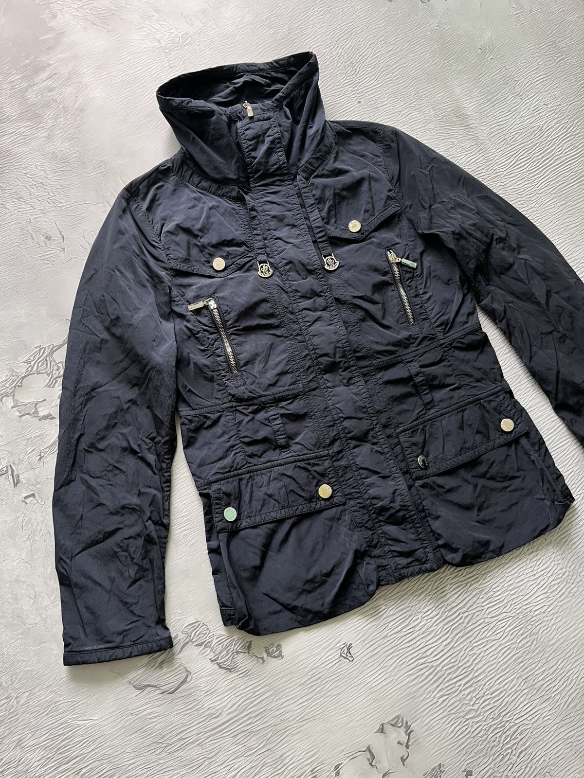 Moncler MONCLER JODELLE Shimmer Jacket Windbreaker Giubbotto Size M / US 6-8 / IT 42-44 - 2 Thumbnail