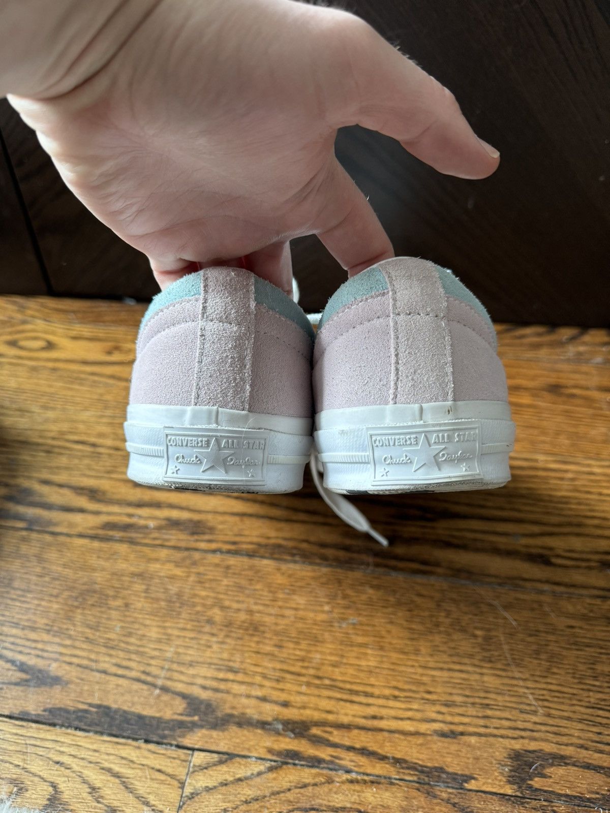 Converse × Golf le Fleur Converse One Star Ox Light Blue Pink Size US 10.5 / EU 43-44 - 7 Thumbnail