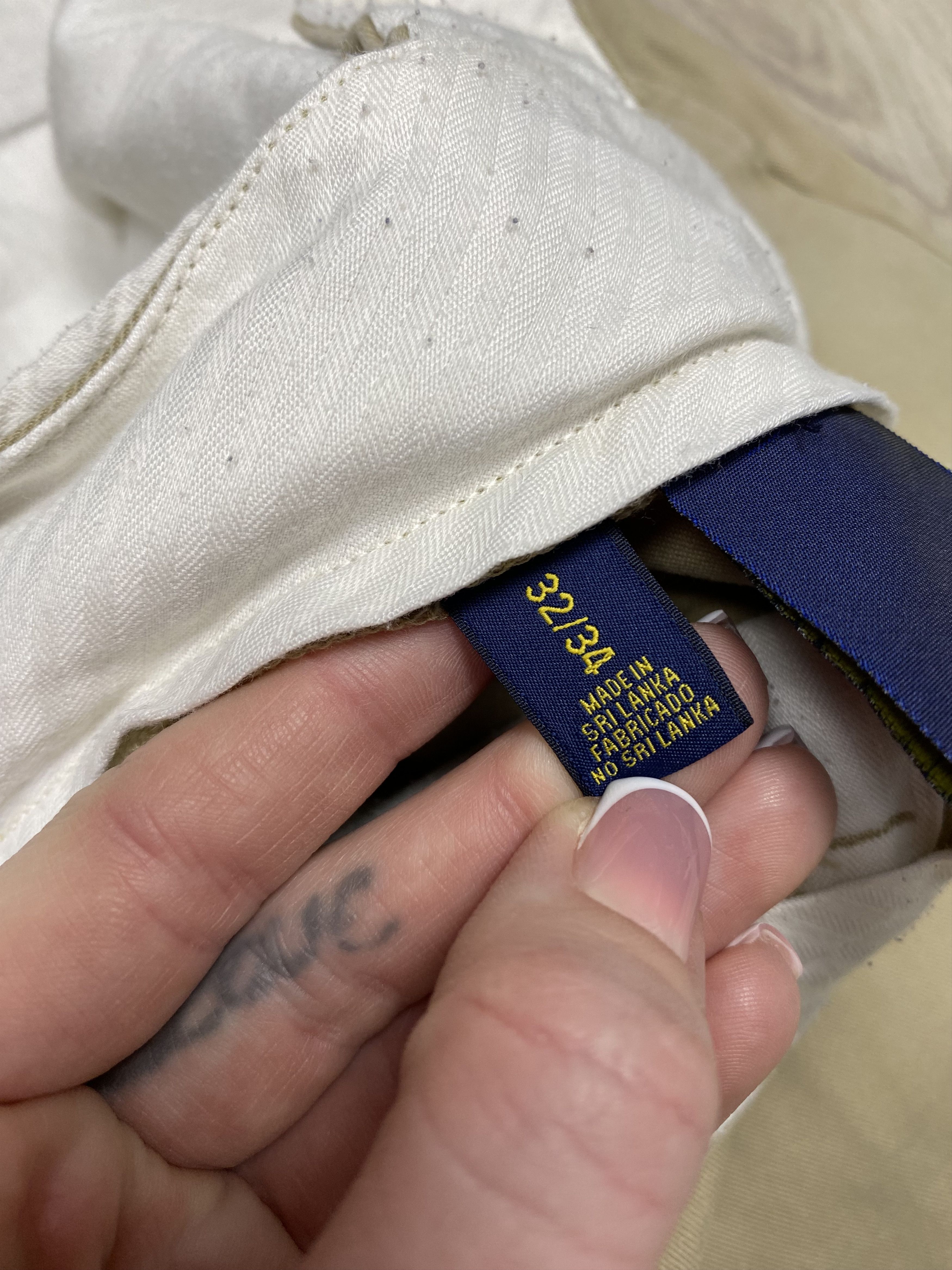 Polo Ralph Lauren Polo Ralph Lauren Mens Chino Pants Size US 32 / EU 48 - 5 Thumbnail